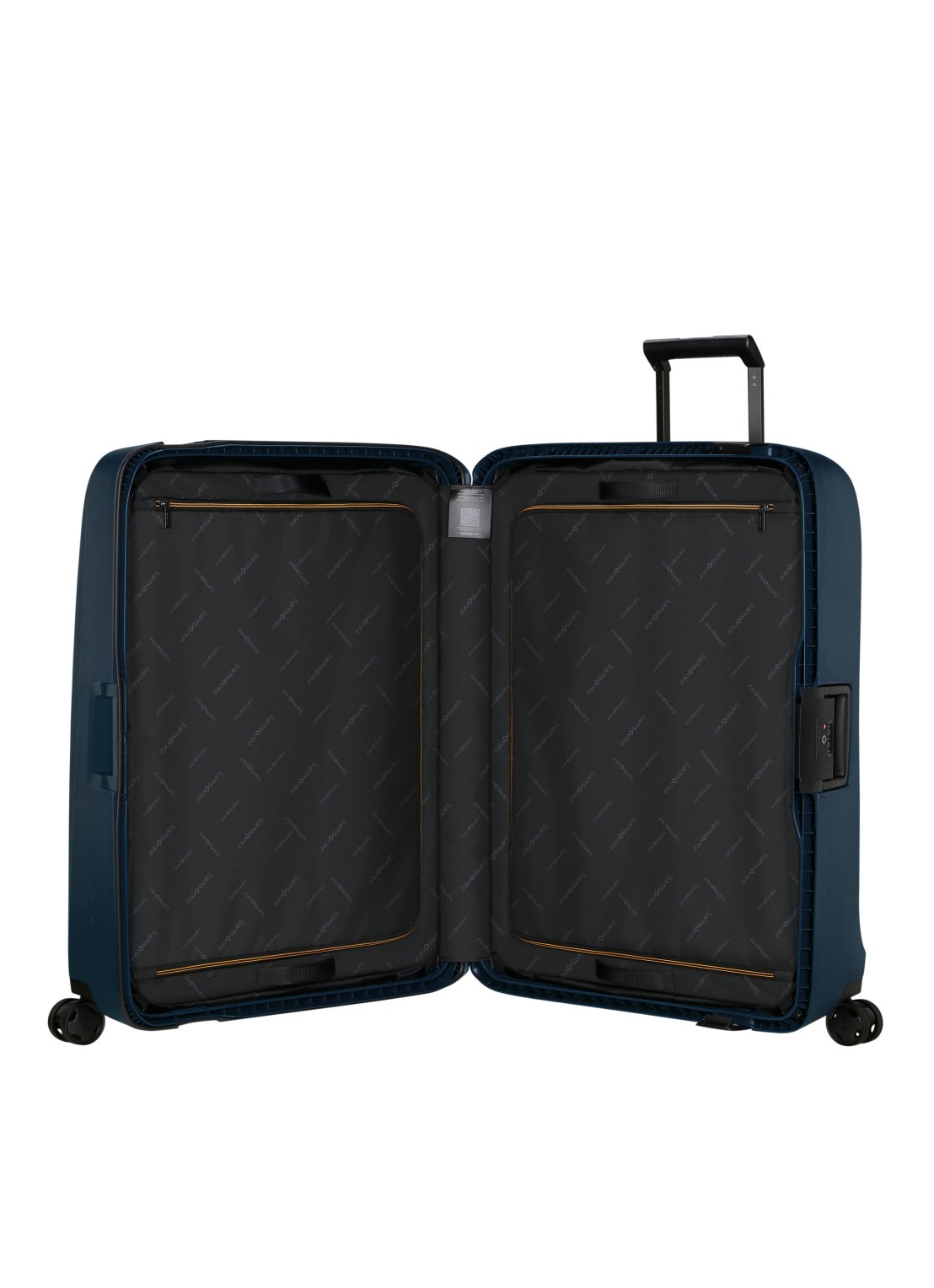 Samsonite Essens spinner 81 cm - voorkant 2 donkerblauw