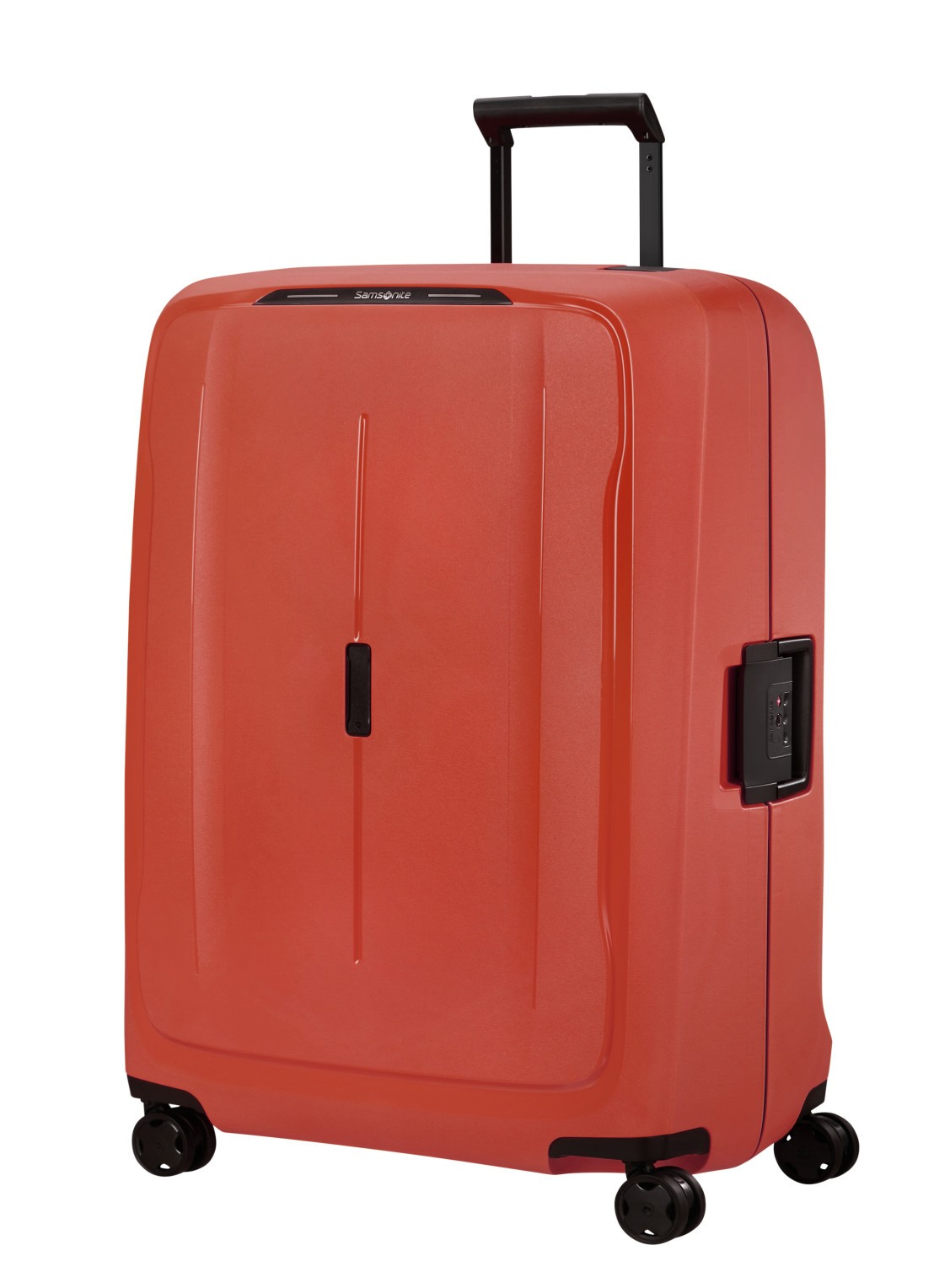 Samsonite Essens spinner 81 cm - voorkant 2 donkerbeige
