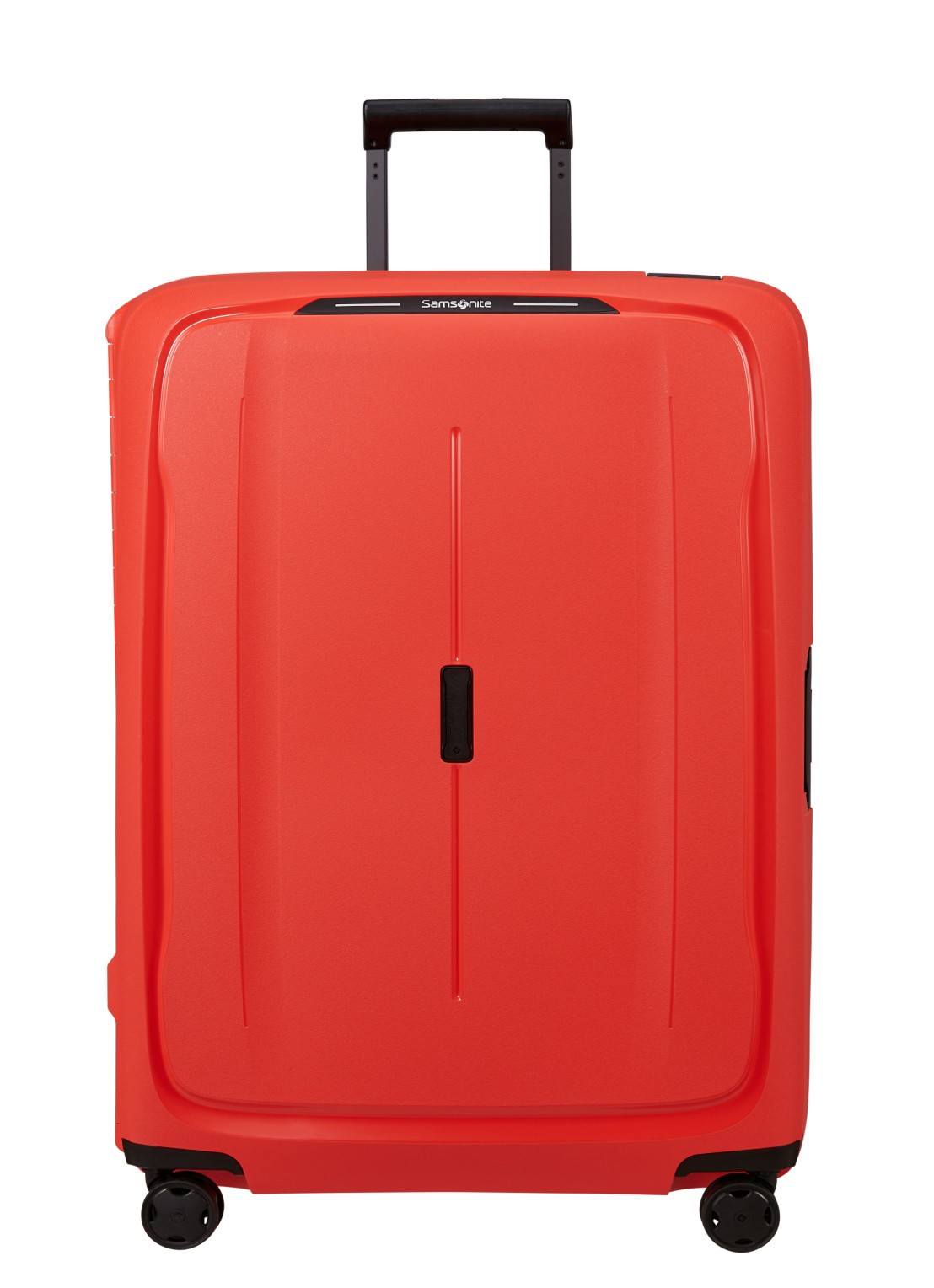 Samsonite Essens spinner 81 cm - voorkant oranjerood