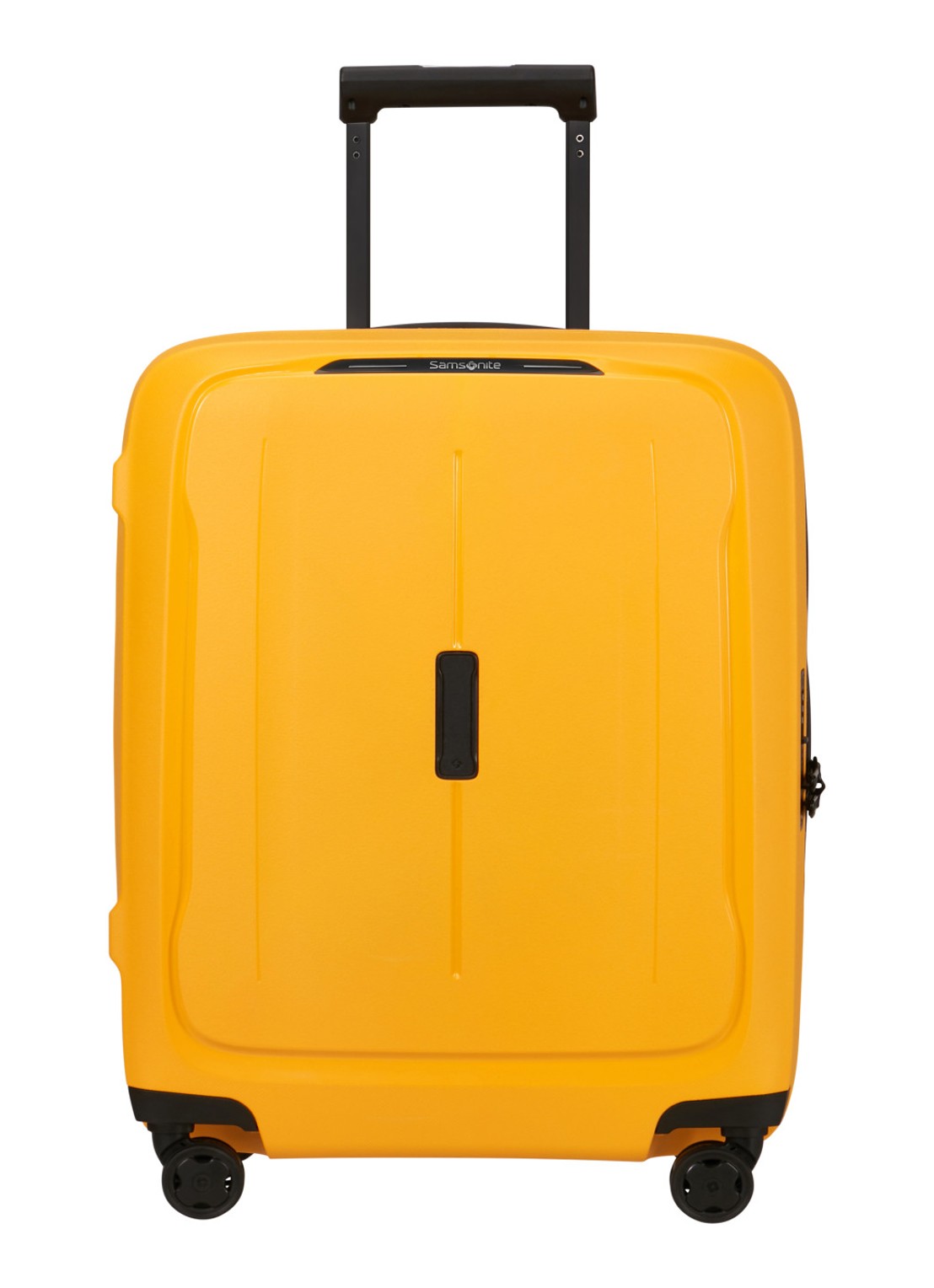 Samsonite Essens vergrootbare spinner 55 cm - voorkant 2 geel