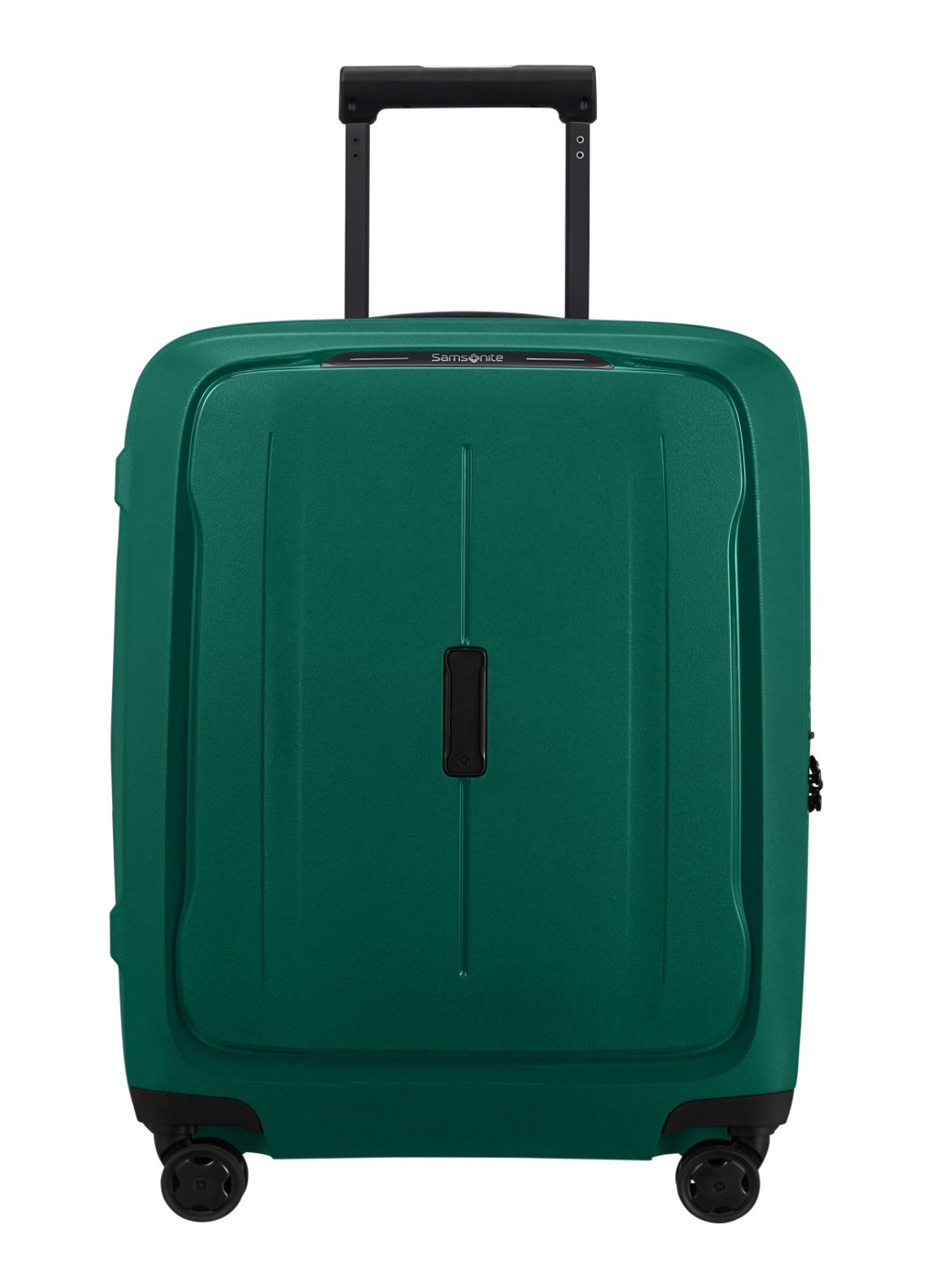 Samsonite Essens vergrootbare spinner 55 cm - voorkant 3 groen