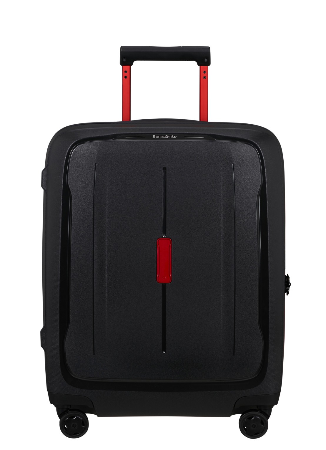 Samsonite Essens vergrootbare spinner 55 cm - voorkant 3 donkerrood