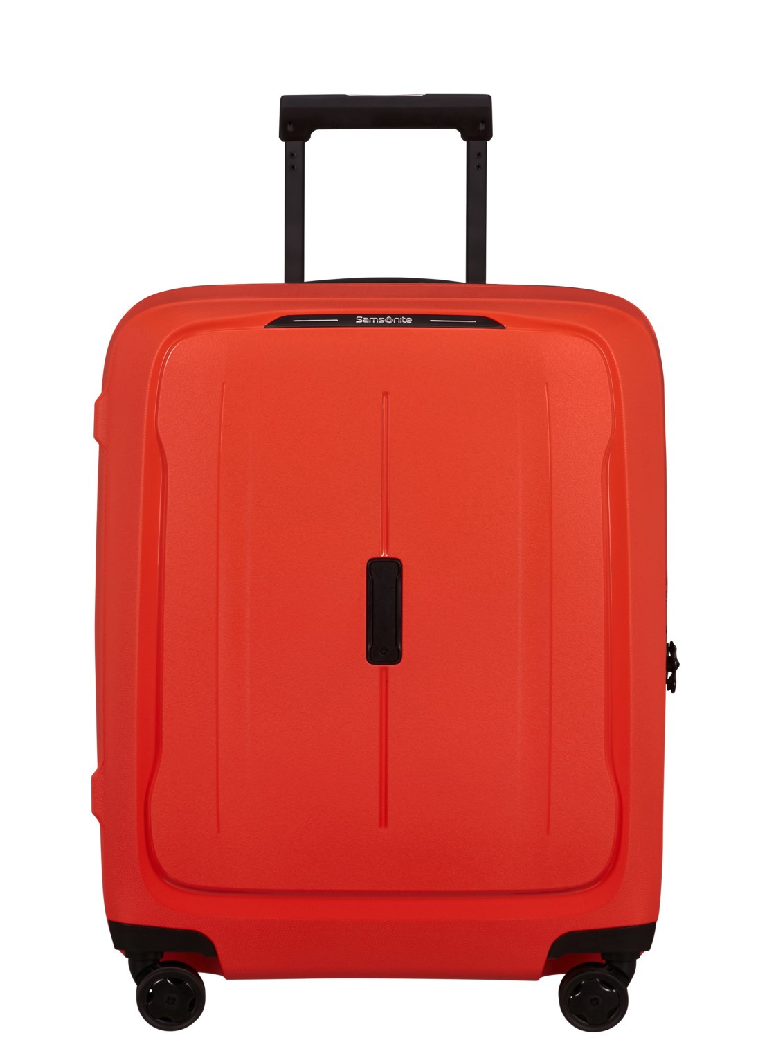 Samsonite Essens vergrootbare spinner 55 cm - voorkant 3 rood