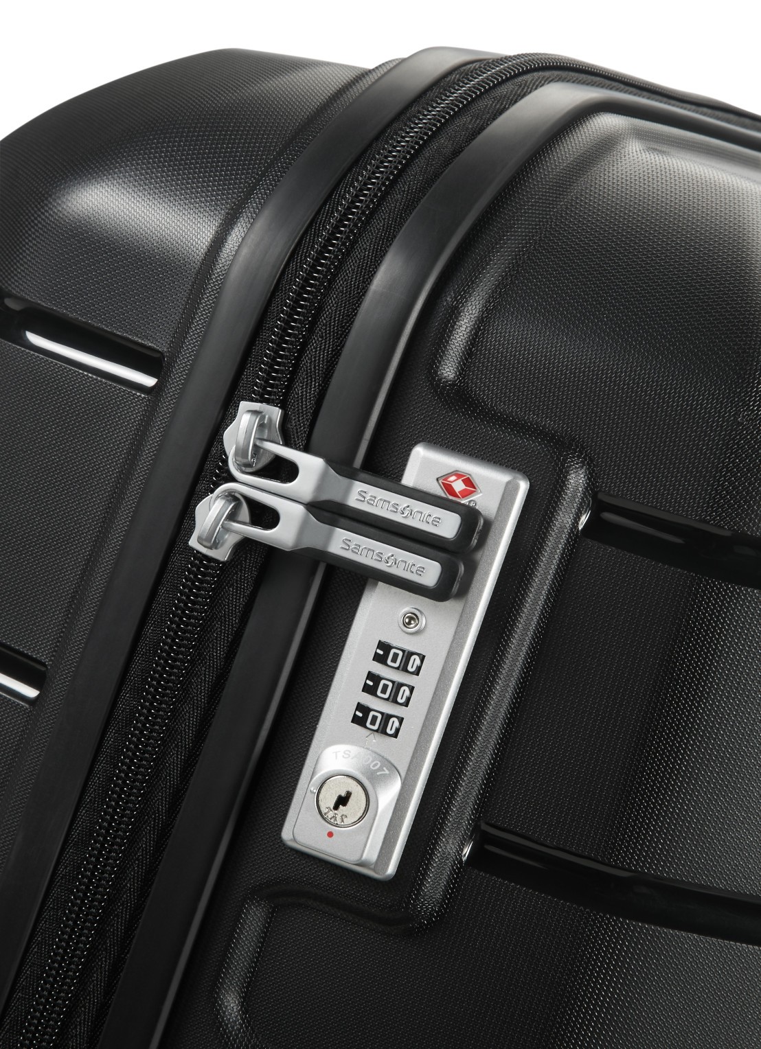 Samsonite Flux vergrootbare spinner 75 cm - detail 4 zwart