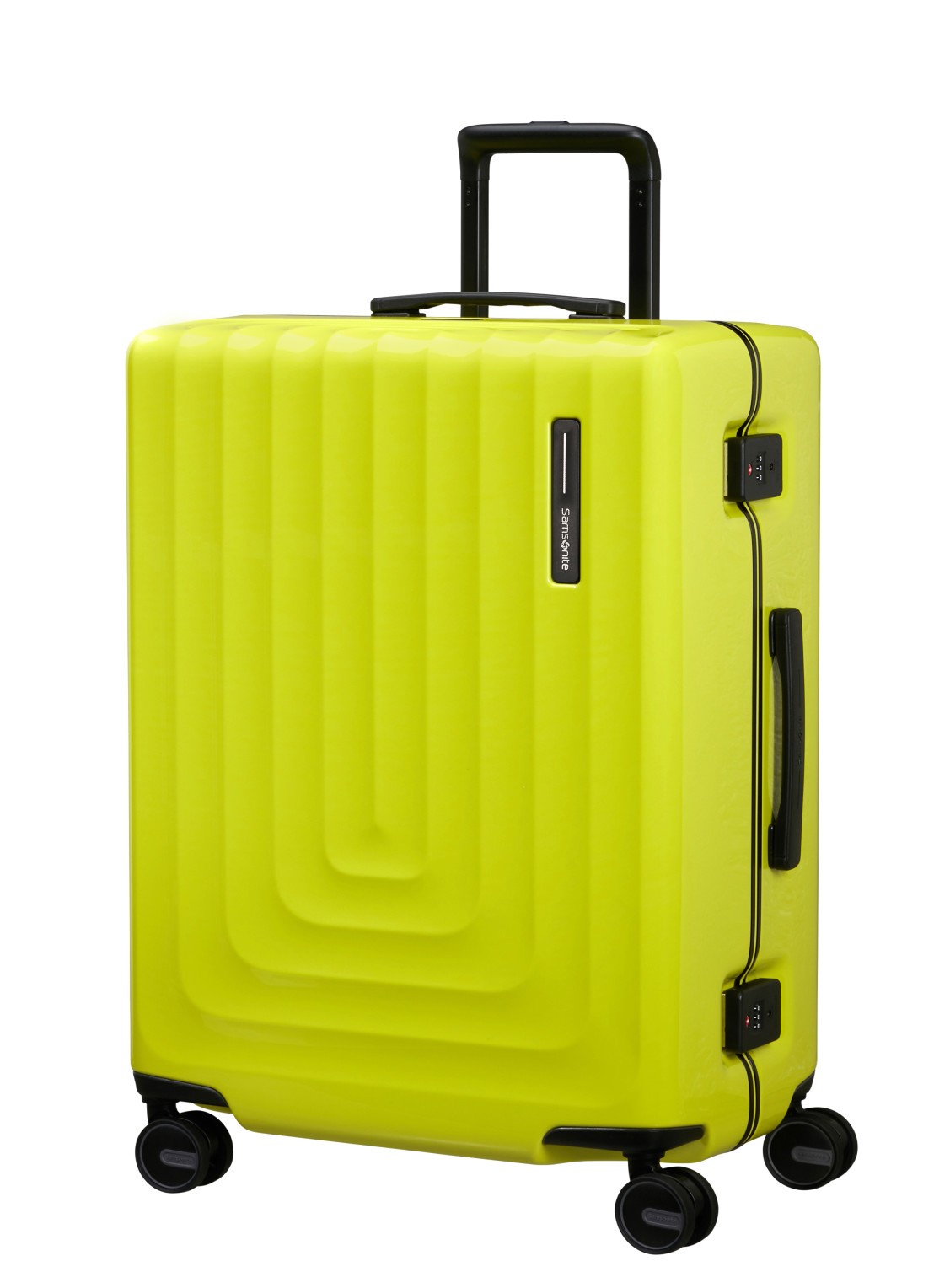 Samsonite Focus spinner 69 cm - voorkant 3 lime