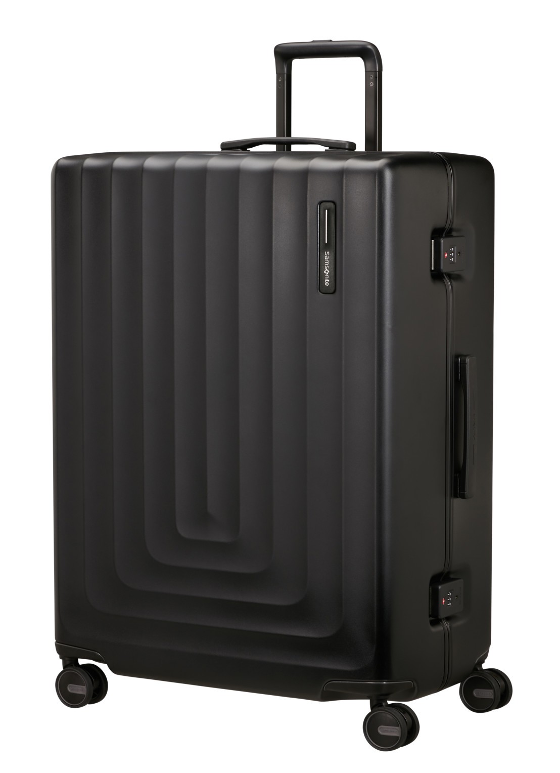 Samsonite Focus spinner 81 cm - voorkant 2 zwart