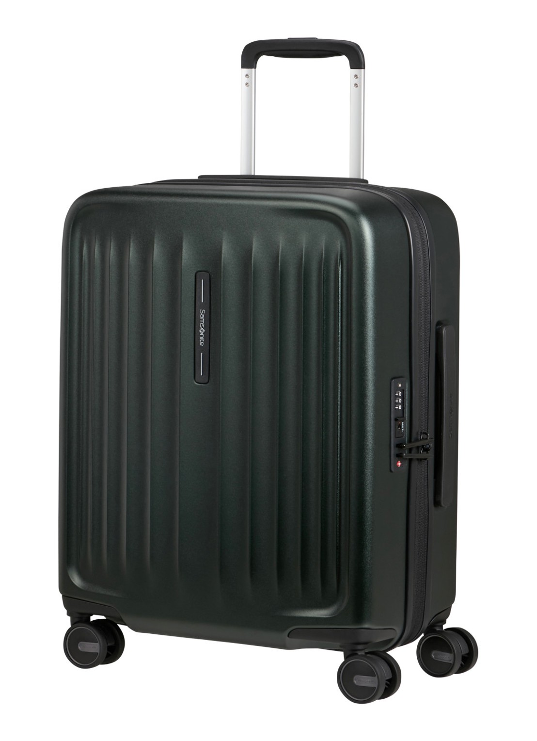 Samsonite Fyrm spinner 55 cm  - voorkant 4 groen