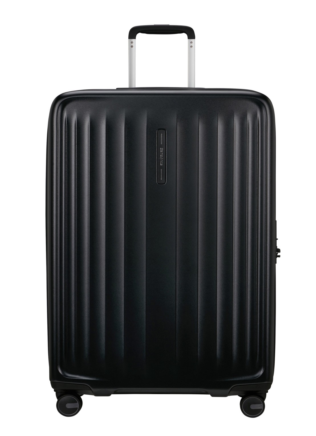 Samsonite Fyrm vergrootbare spinner 77 cm - voorkant 3 black / zwart