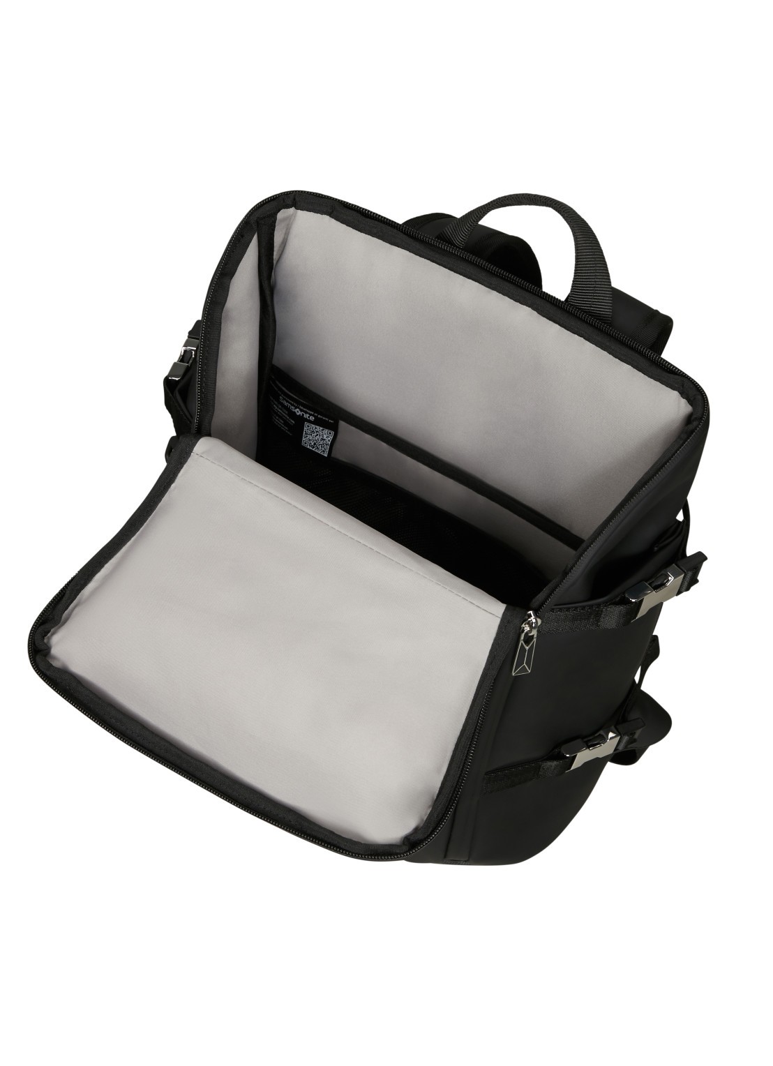 Samsonite Glam-Go rugzak met 14,1 inch laptopvak - achterkant 2 zwart