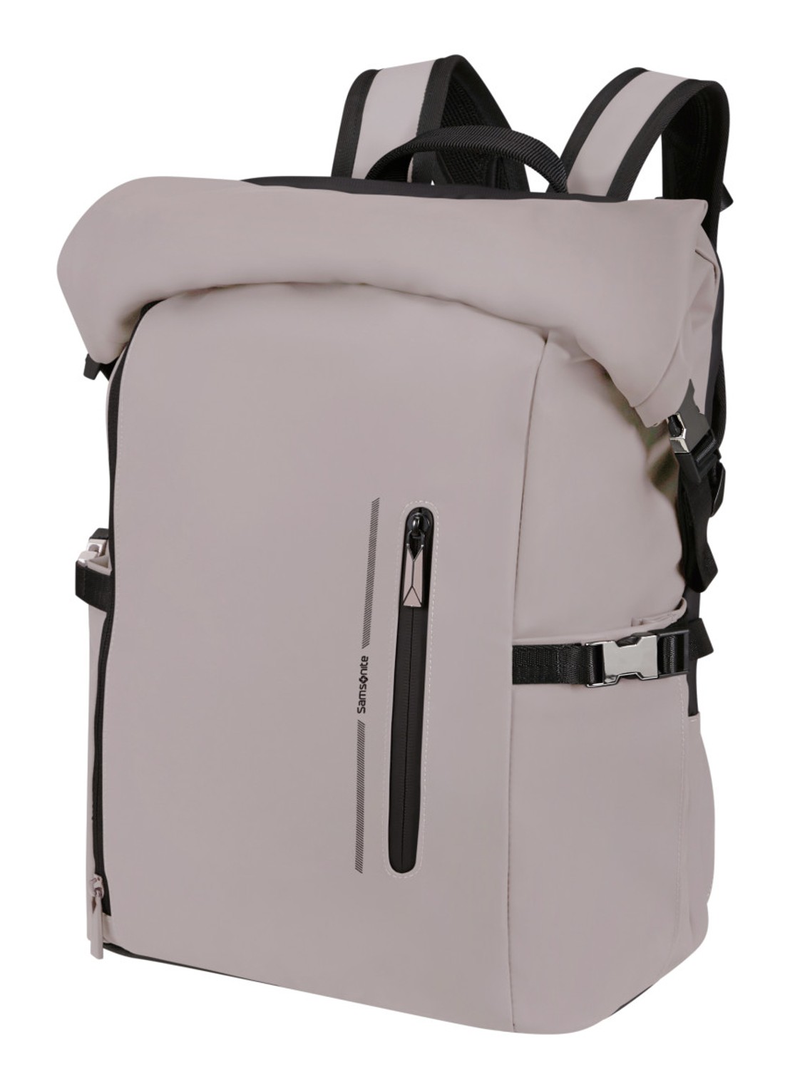 Samsonite Glam-Go rugzak met 15.6 inch laptopvak - voorkant 3 lichtroze