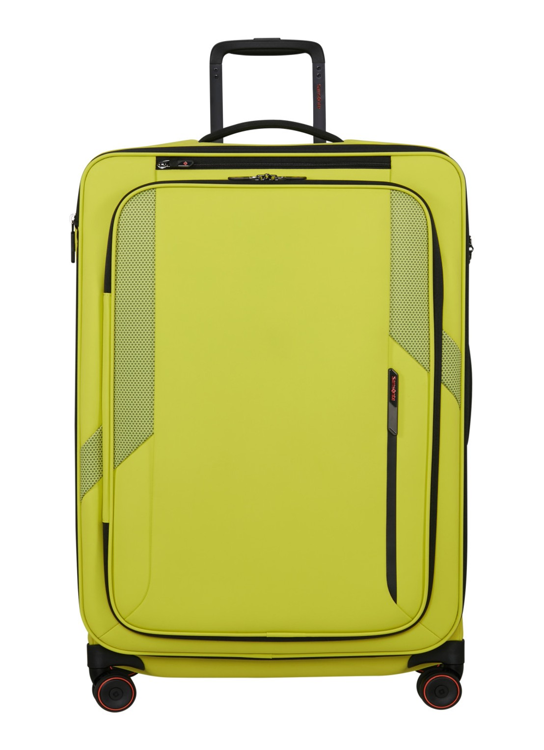 Samsonite Glazed vergrootbare spinner 78 cm - voorkant lime