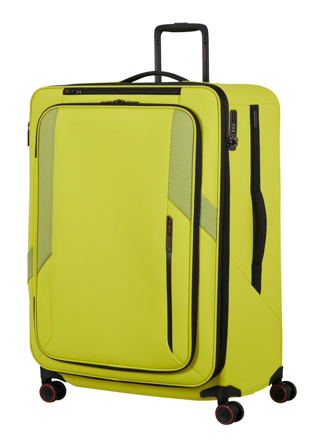 Samsonite Glazed vergrootbare spinner 84 cm - voorkant 3 lime