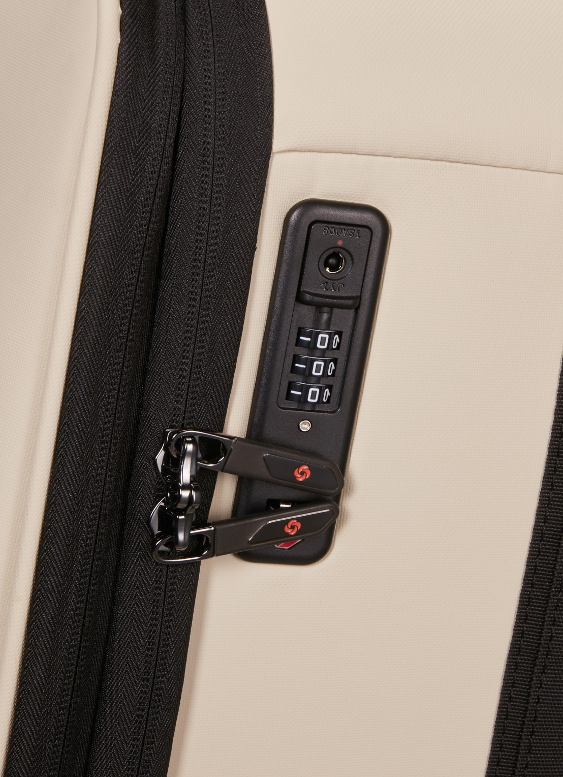 Samsonite Glazed vergrootbare spinner 84 cm - detail 4 zand