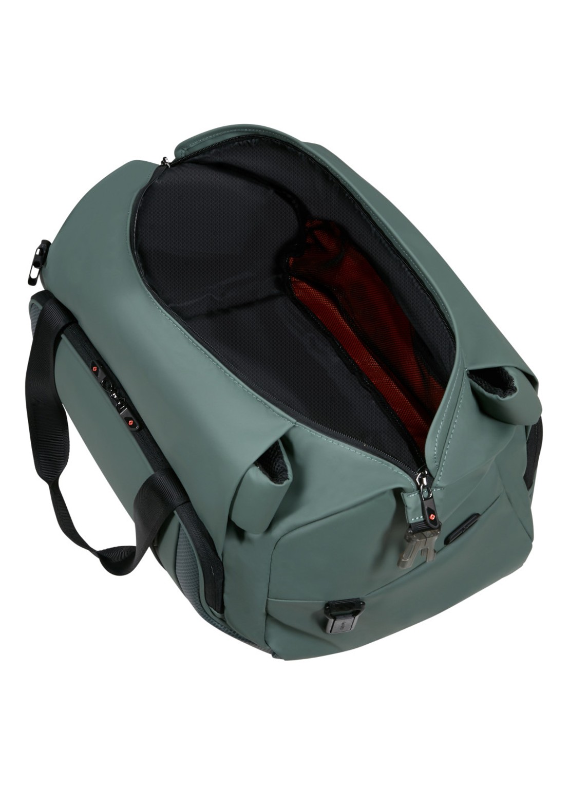 Samsonite Glazed weekendtas - detail lindegroen