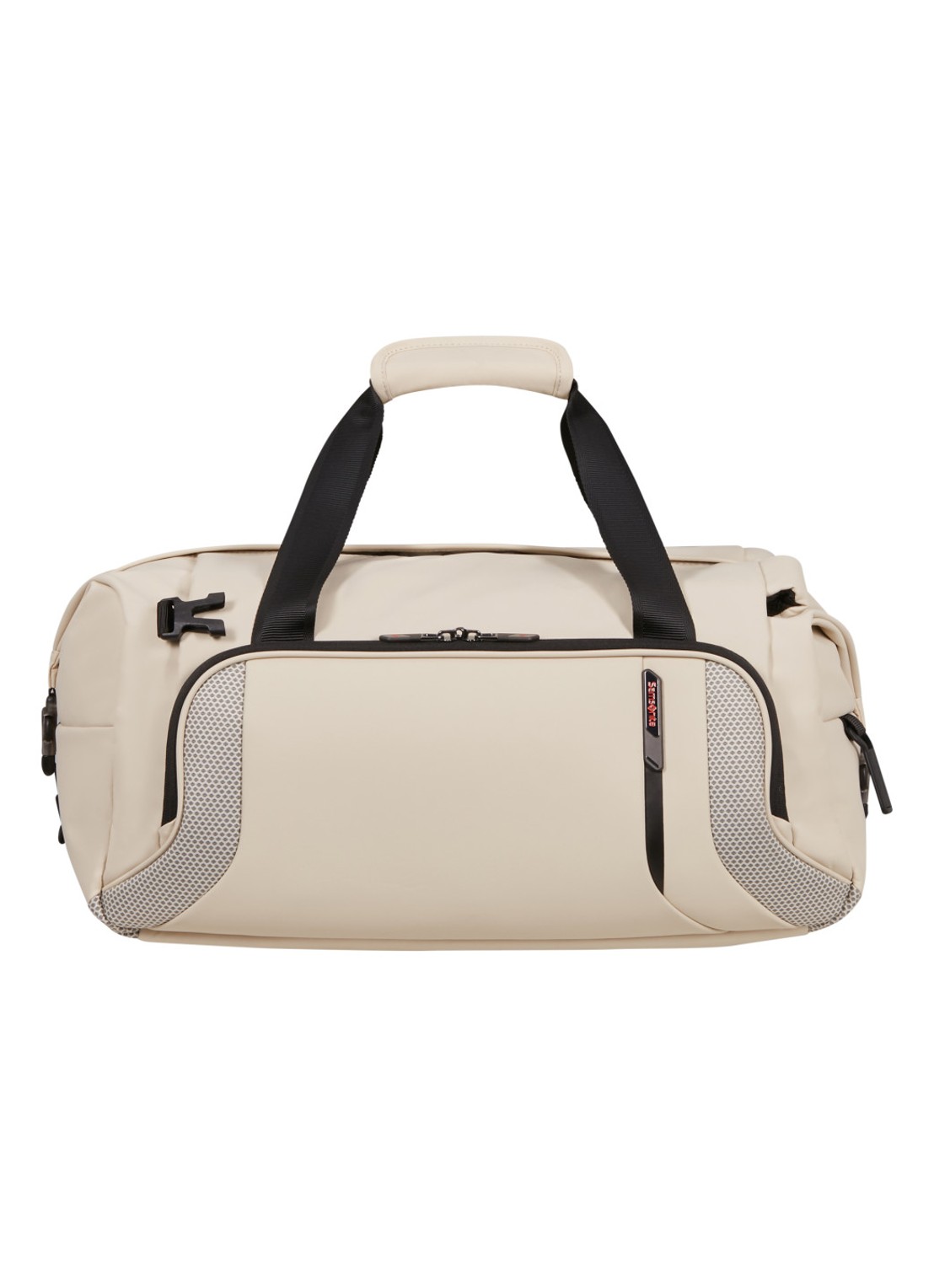 Samsonite Glazed weekendtas - voorkant 2 zand