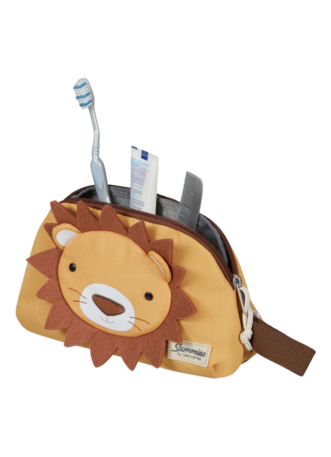 Samsonite Happy Sammies  toilettas met print - detail 5 lichtoranje