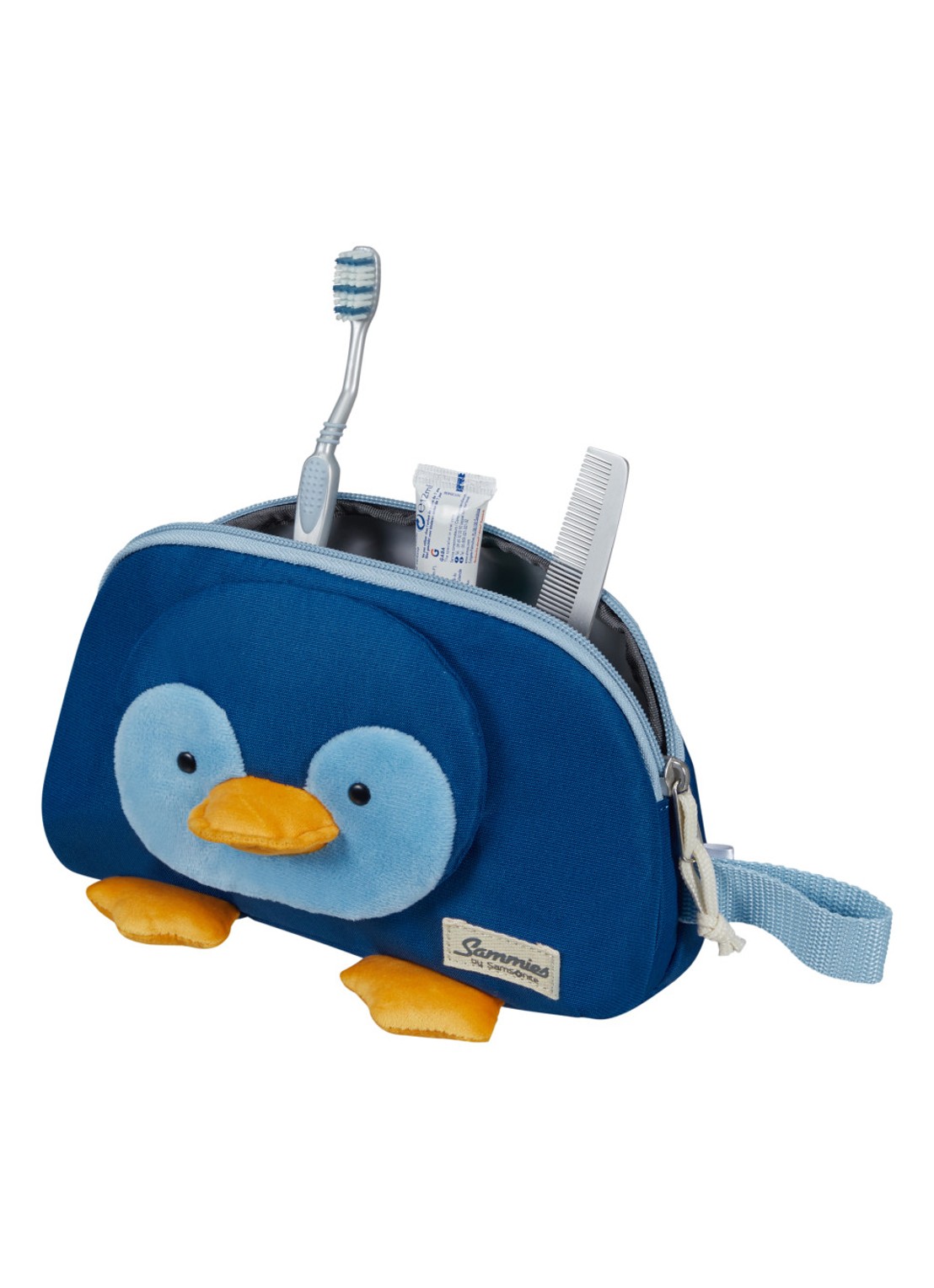Samsonite Happy Sammies  toilettas met print - detail 2 blauw