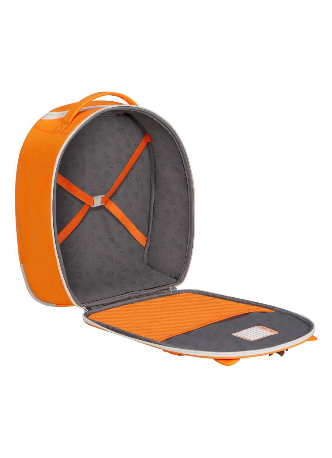 Samsonite Happy Sammies  trolley 45 cm - voorkant 2 orange