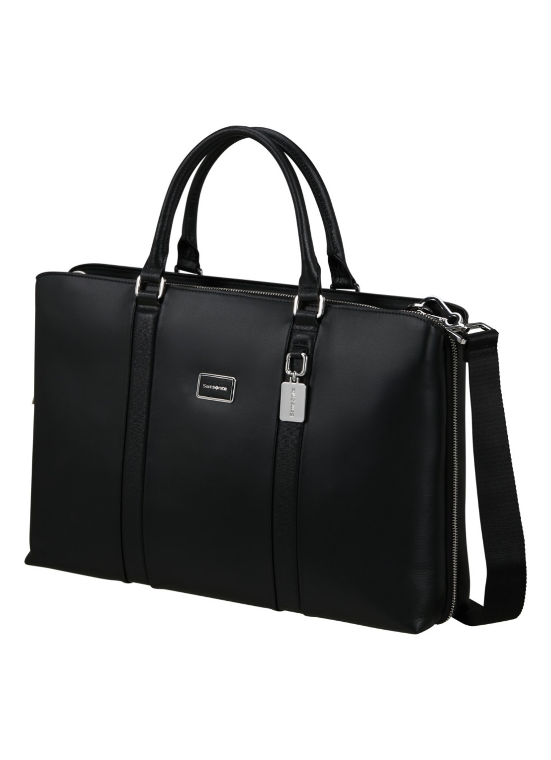 Samsonite Image Biz laptoptas met 15.6 inch laptopvak - achterkant 3 zwart