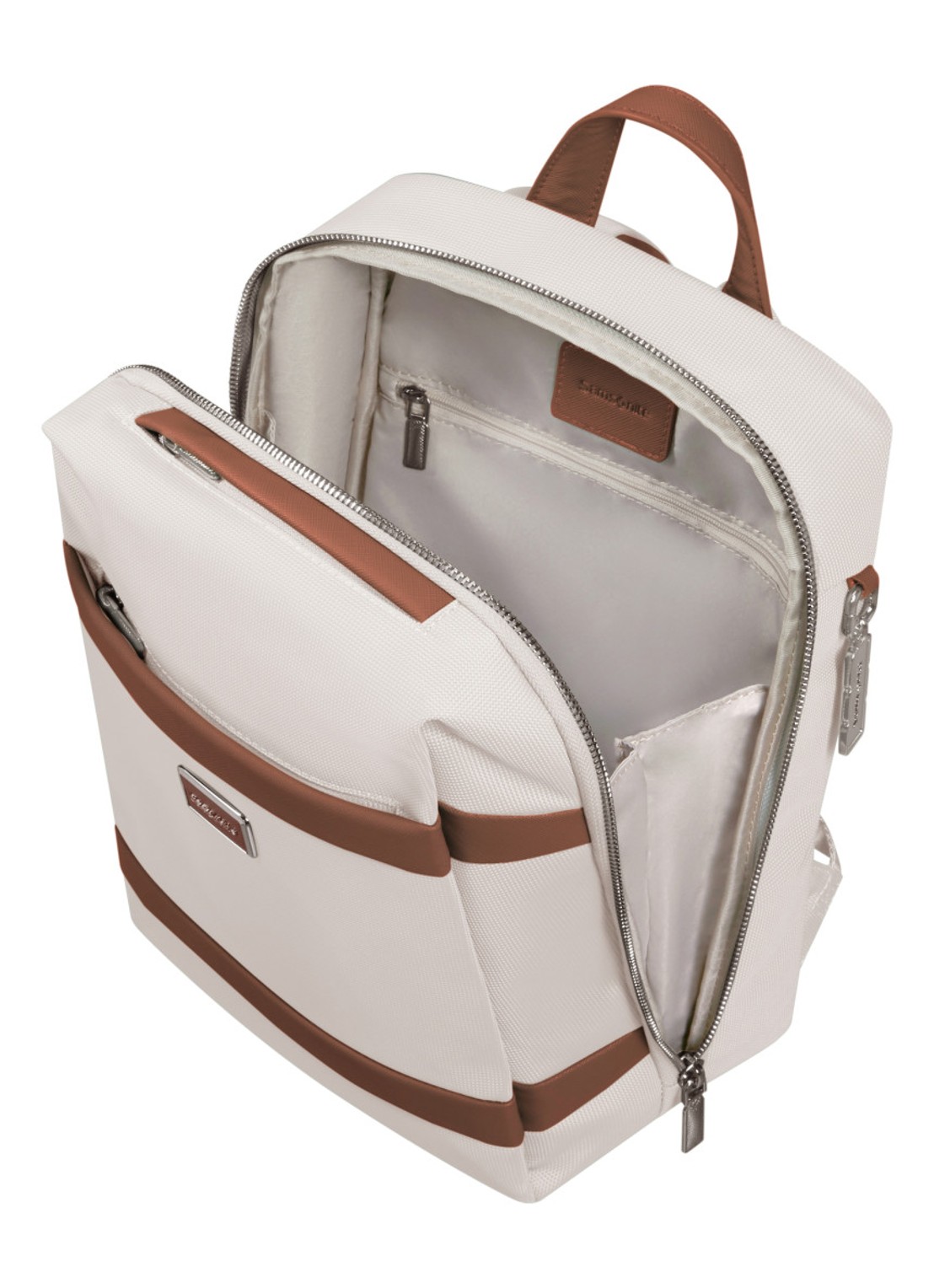 Samsonite Image Biz rugzak - achterkant 4 ivoor