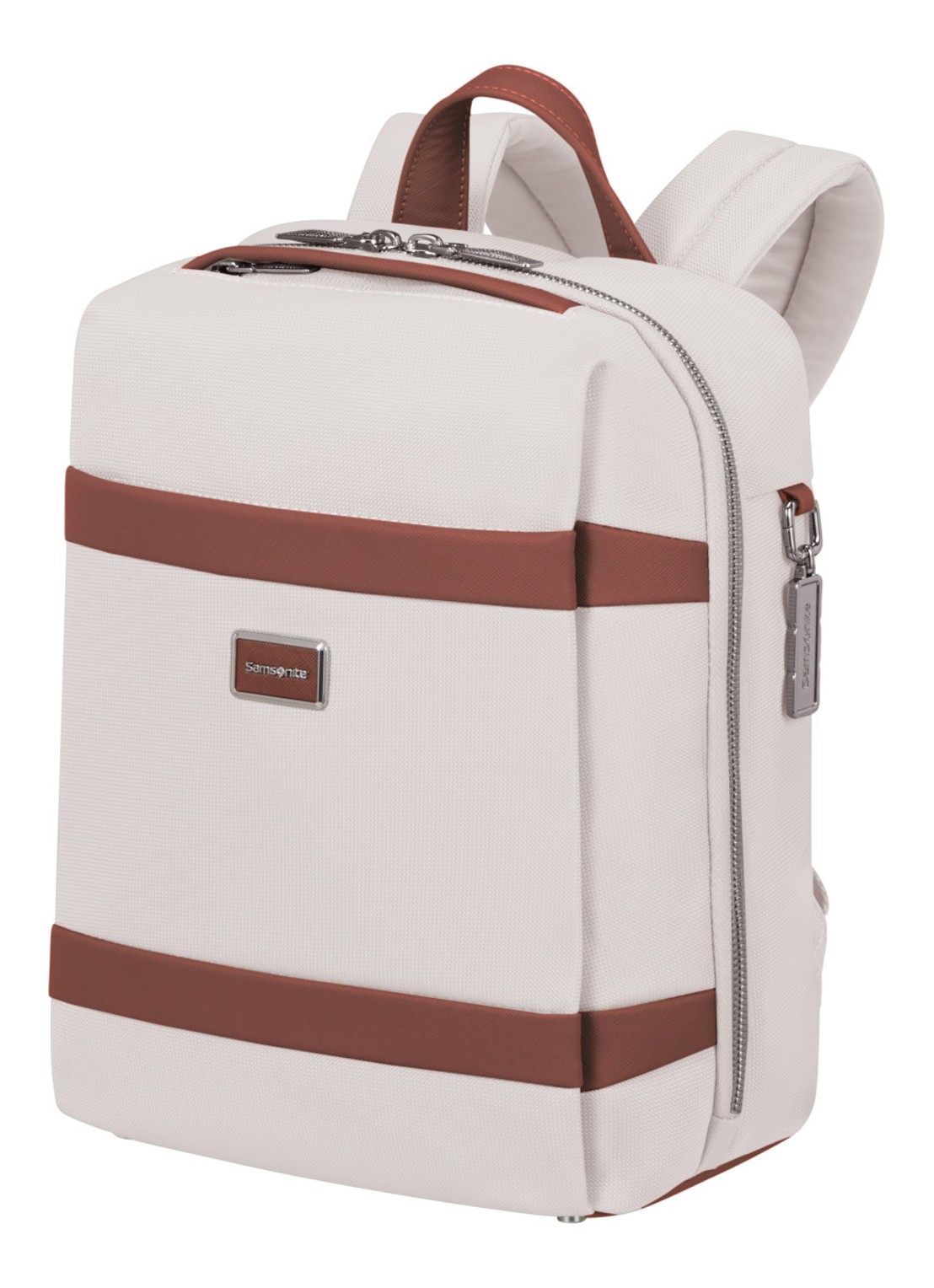 Samsonite Image Biz rugzak - voorkant 3 ivoor