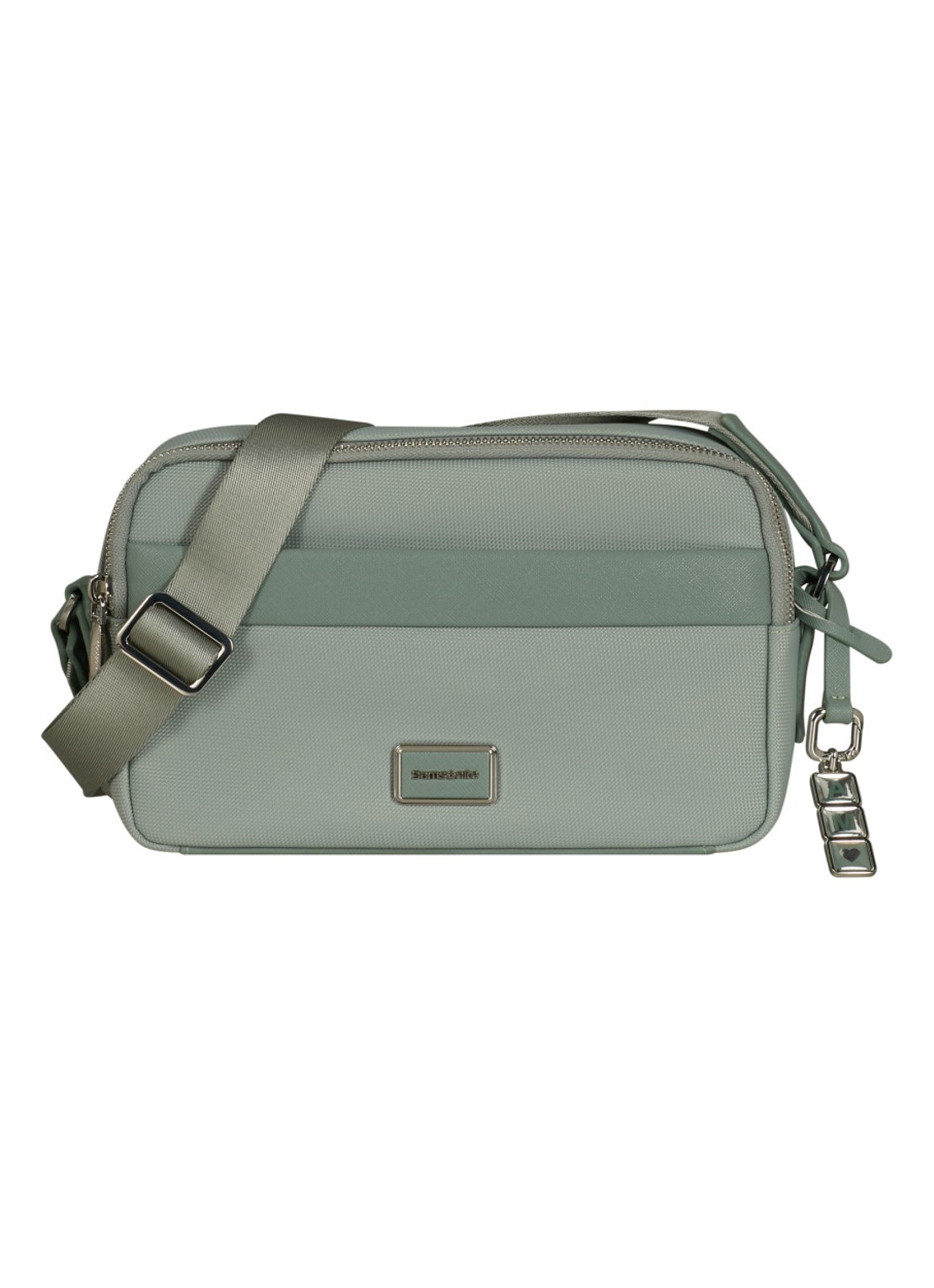 Samsonite Image Biz schoudertas met verstelbare schouderriem - voorkant thyme