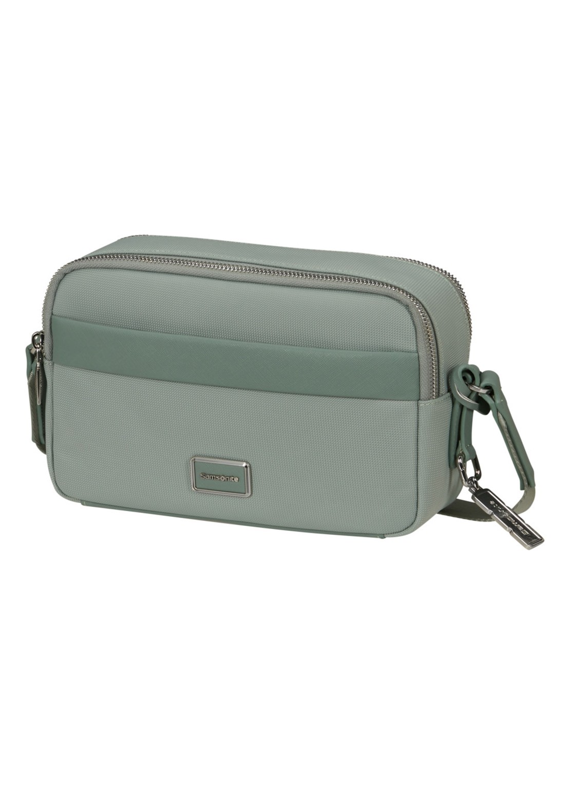 Samsonite Image Biz schoudertas met verstelbare schouderriem - voorkant 2 thyme