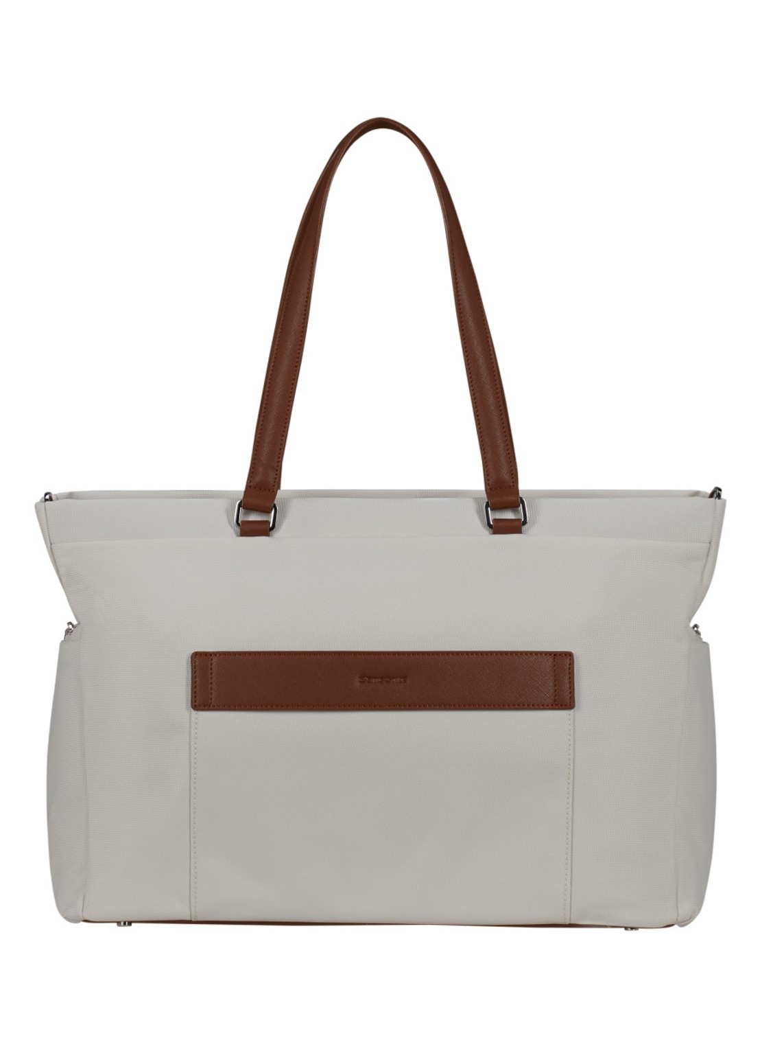 Samsonite Image Biz shopper met 14.1 inch laptopvak - achterkant ivory