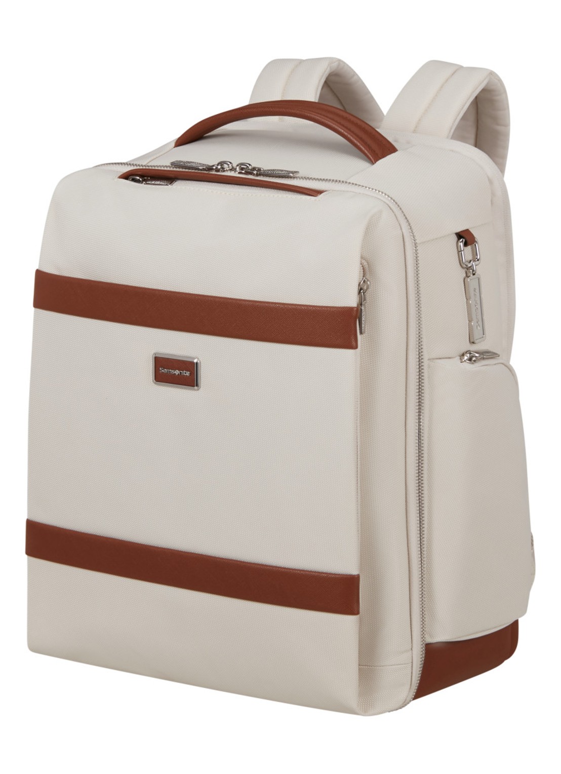Samsonite Image Biz underseater rugzak - voorkant 3 ivoor