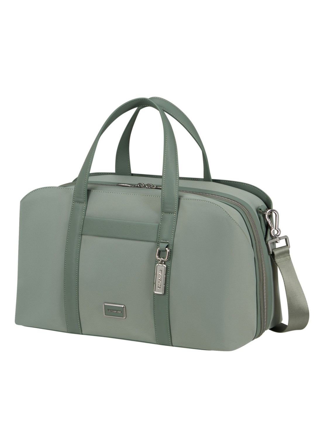 Samsonite Image Biz XS schoudertas met afneembare schouderriem - voorkant 3 thyme