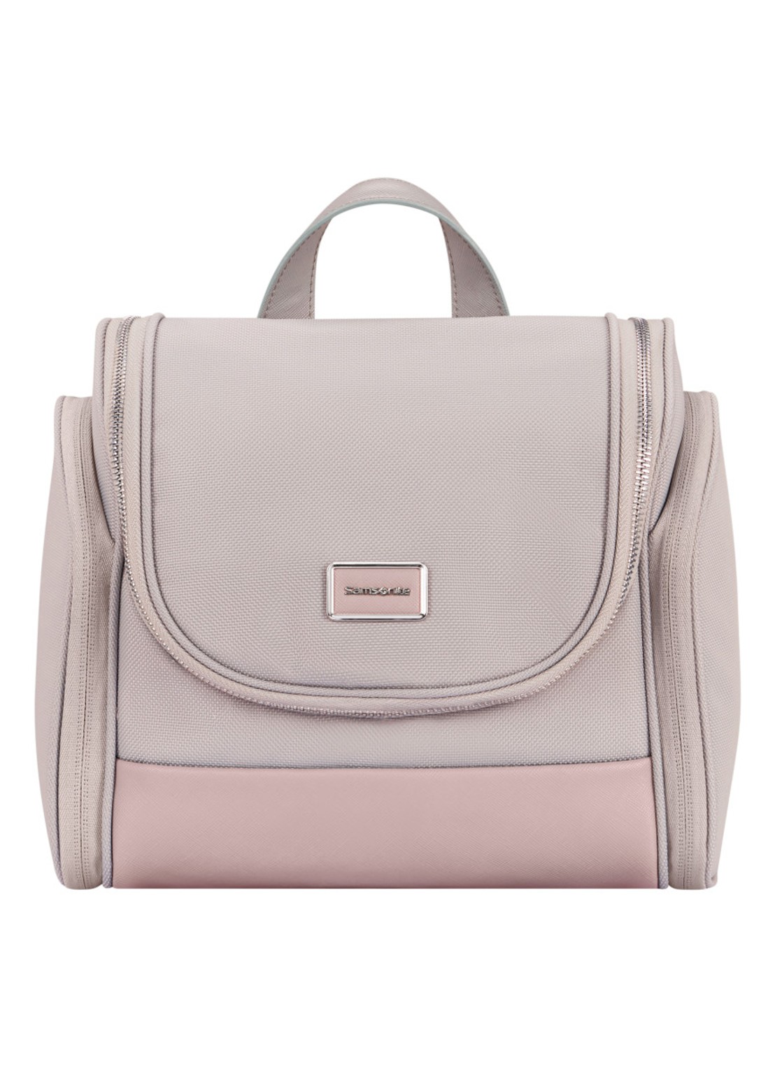 Samsonite Image Toilet Kit toilettas met logo - voorkant rose / lichtroze
