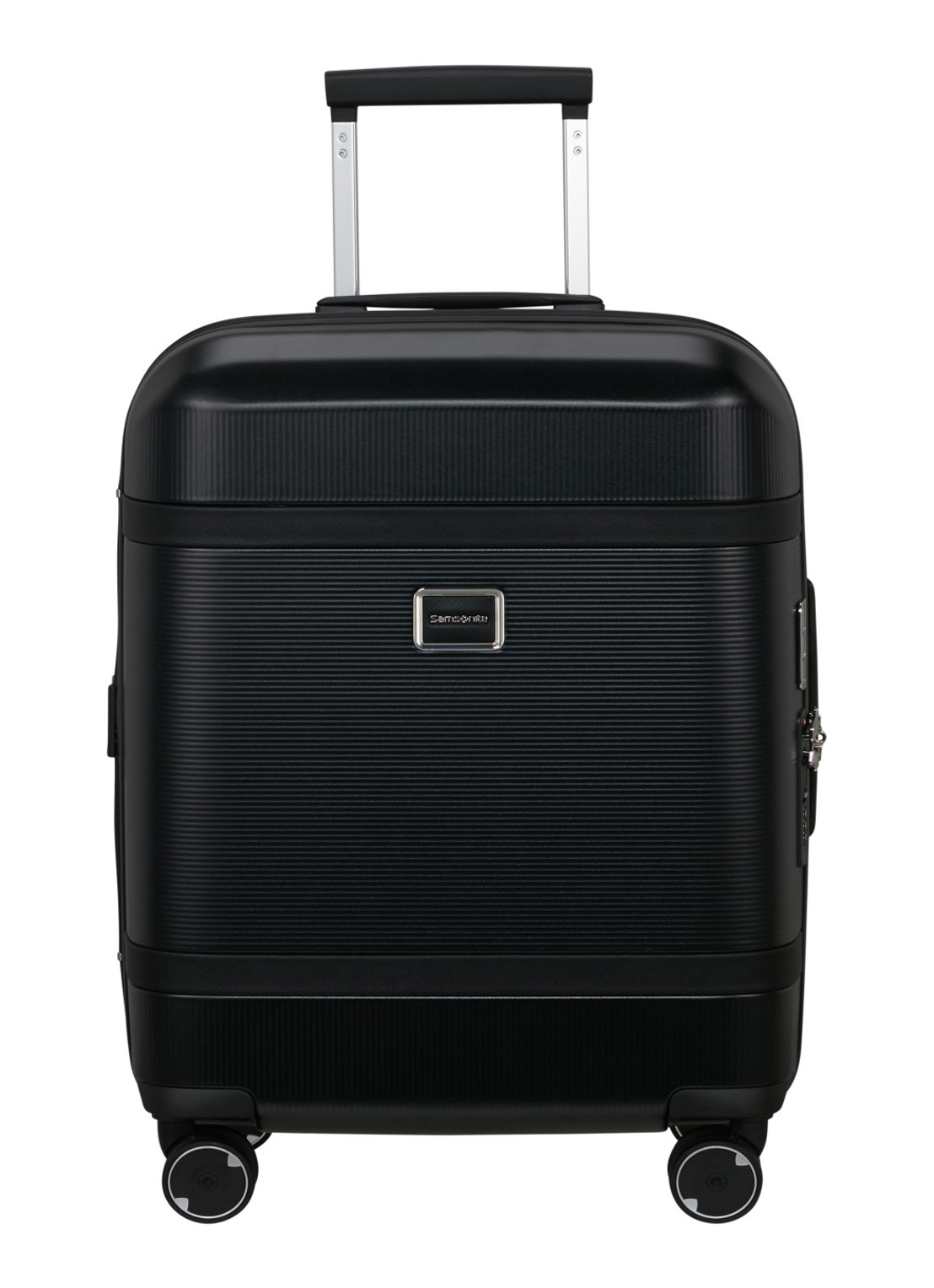 Samsonite Image vergrootbare spinner 55 cm - voorkant black