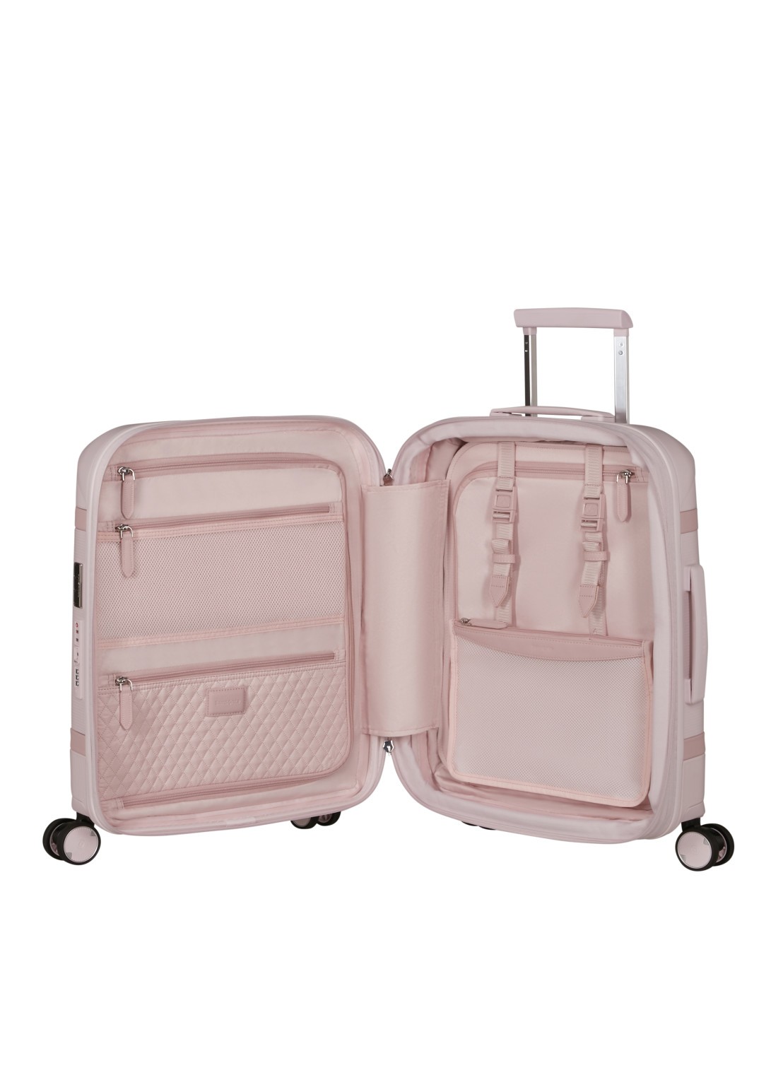Samsonite Image vergrootbare spinner 55 cm - voorkant 3 rose