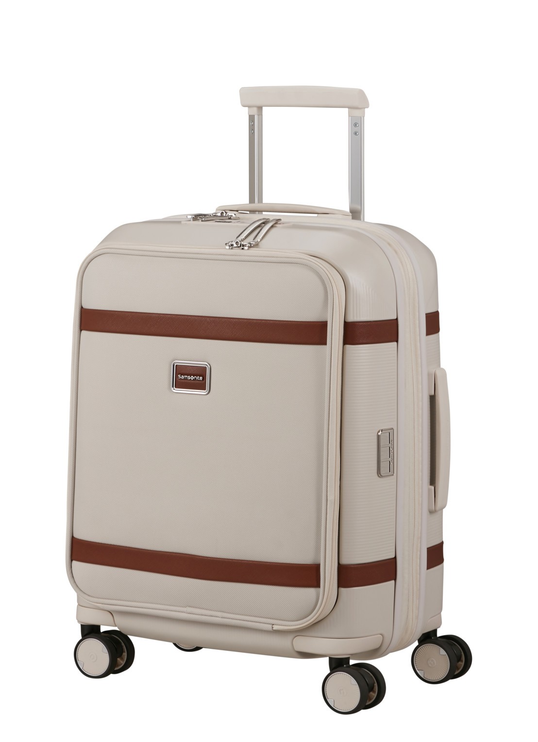 Samsonite Image vergrootbare spinner 55 cm - detail ivory