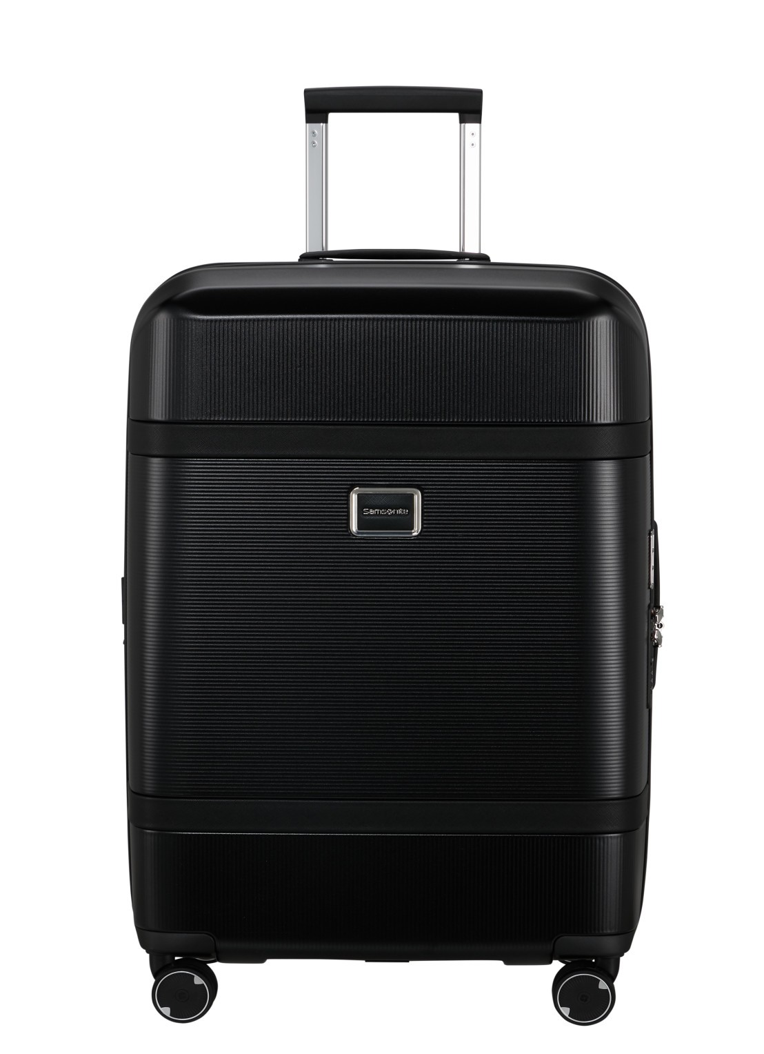 Samsonite Image vergrootbare spinner 69 cm - voorkant zwart