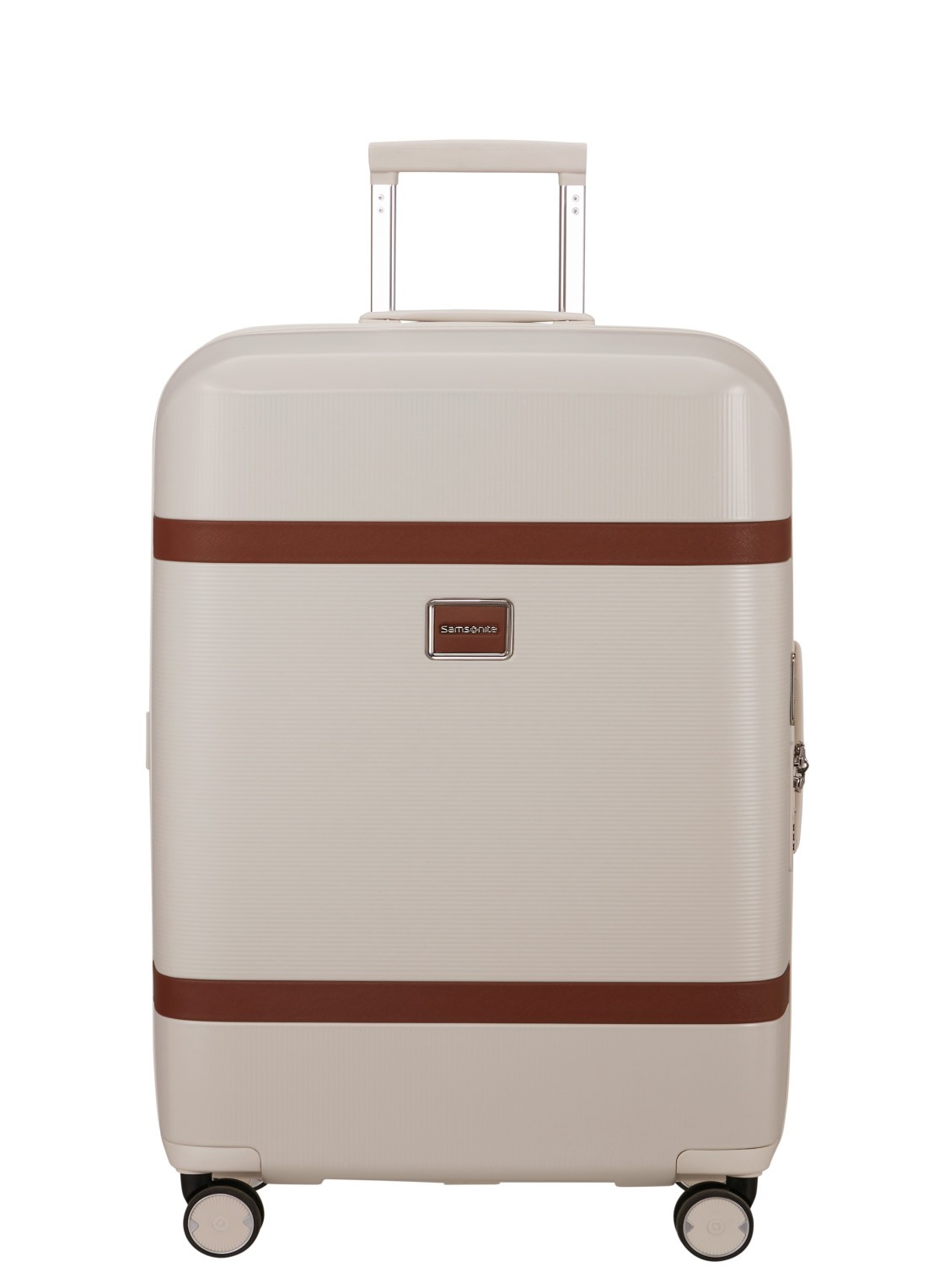 Samsonite Image vergrootbare spinner 69 cm - voorkant 5 ivory