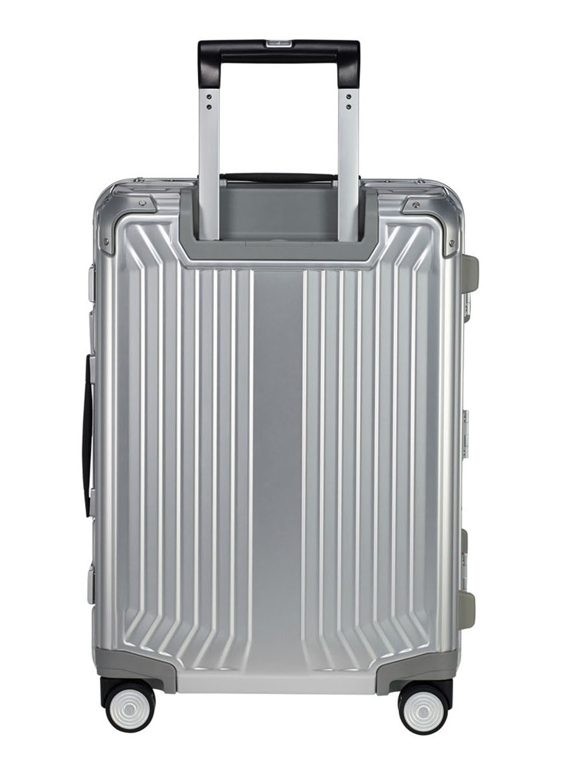 Samsonite Lite-Box Alu spinner 55 cm  - detail 3 zilver