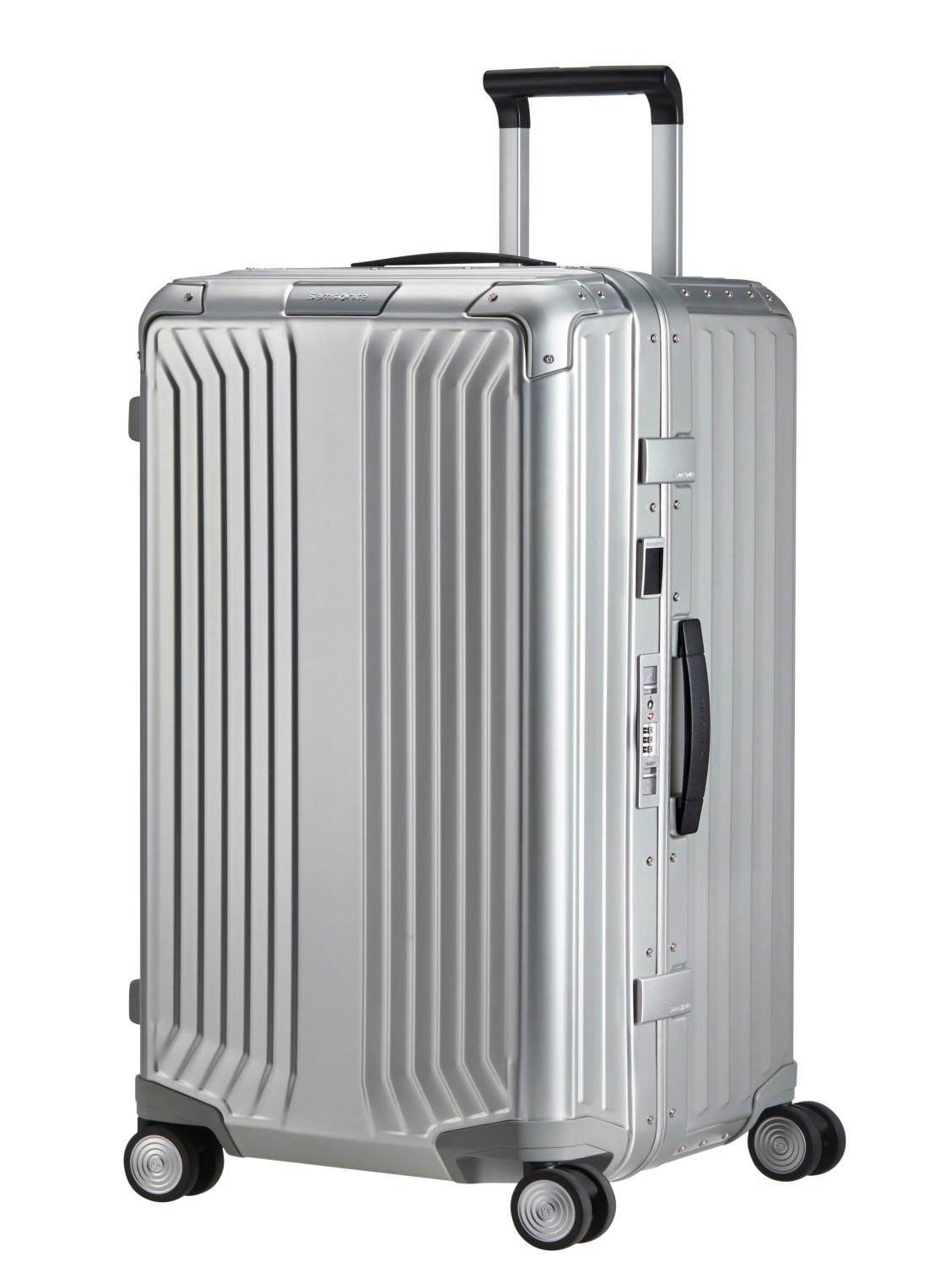 Samsonite Lite-Box Alu spinner 74 cm - detail 4 zilver