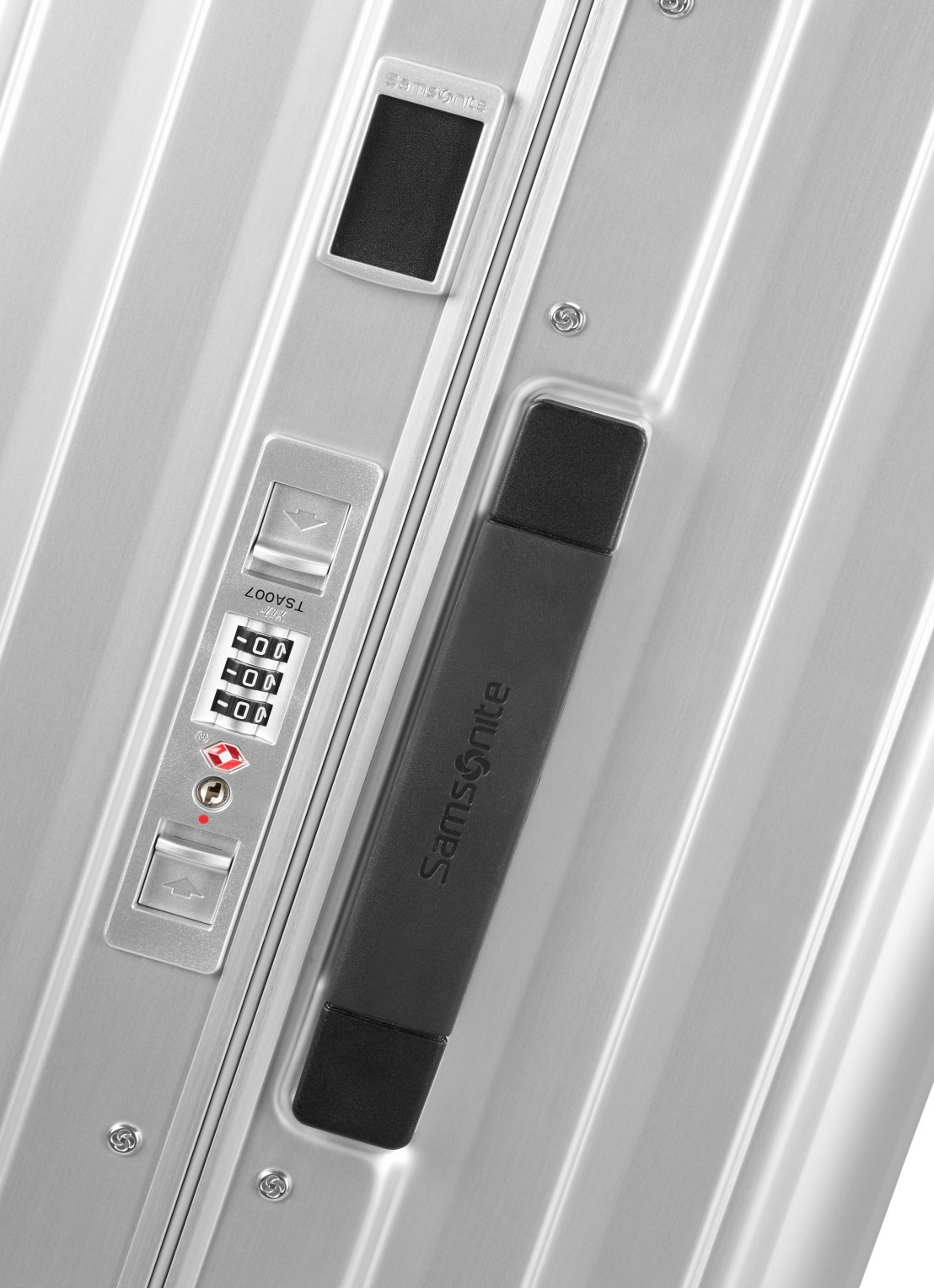 Samsonite Lite-Box Alu spinner 74 cm - detail 8 zilver