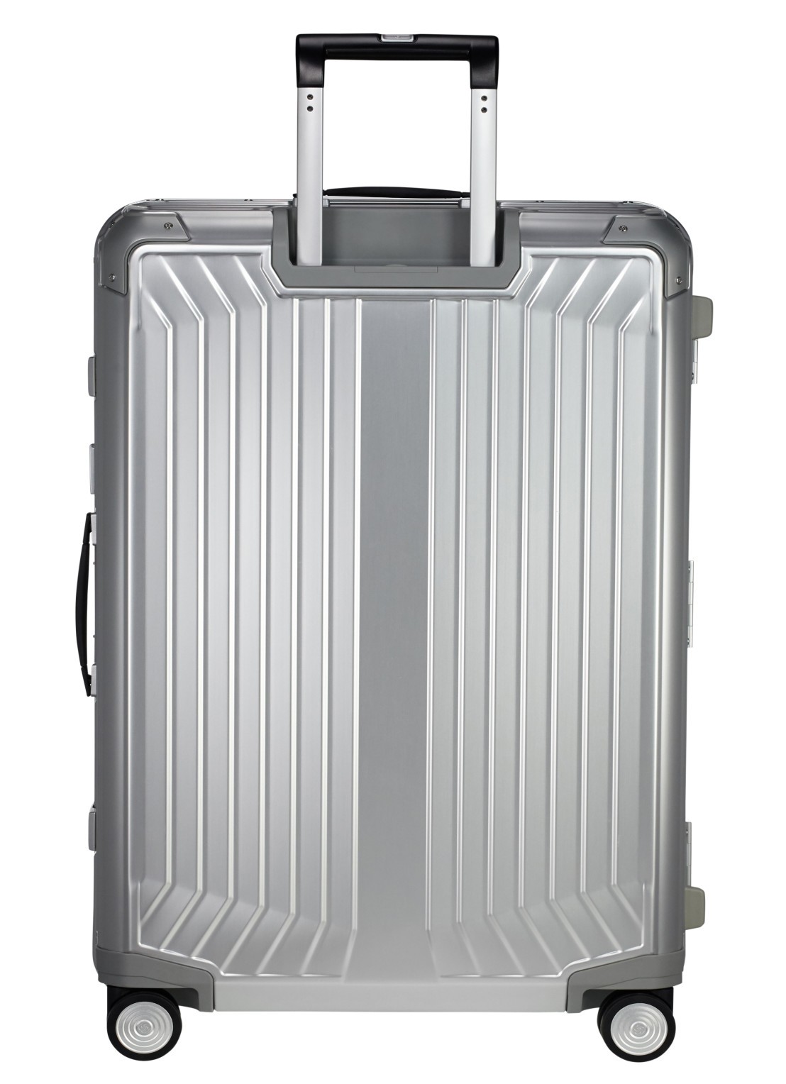 Samsonite Lite-Box Alu spinner 76 cm - achterkant 3 zilver