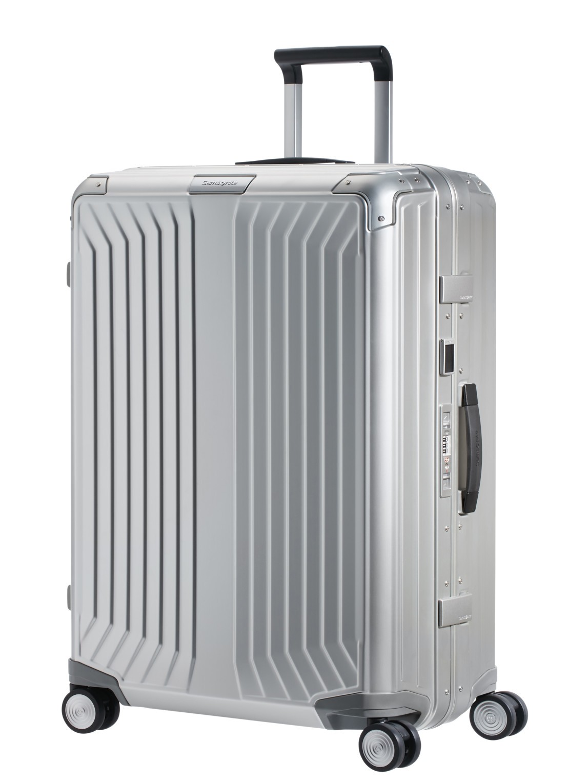 Samsonite Lite-Box Alu spinner 76 cm - detail 4 zilver