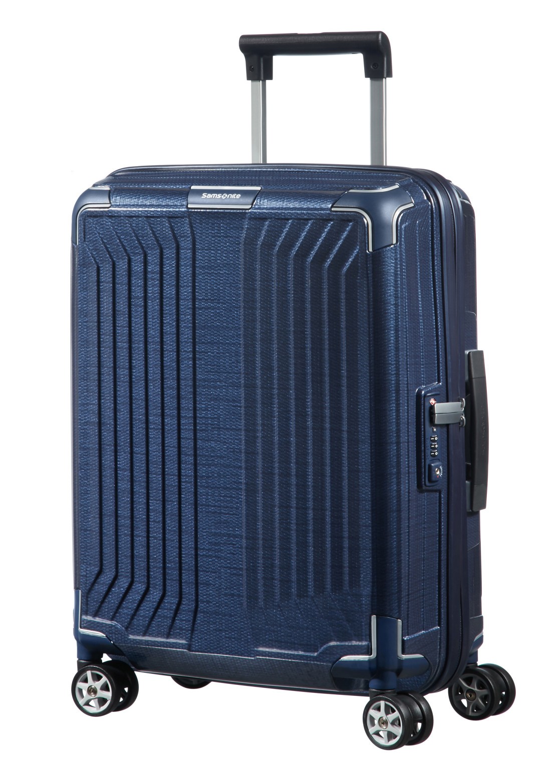 Samsonite Lite-Box spinner 55 cm - detail 4 staalblauw