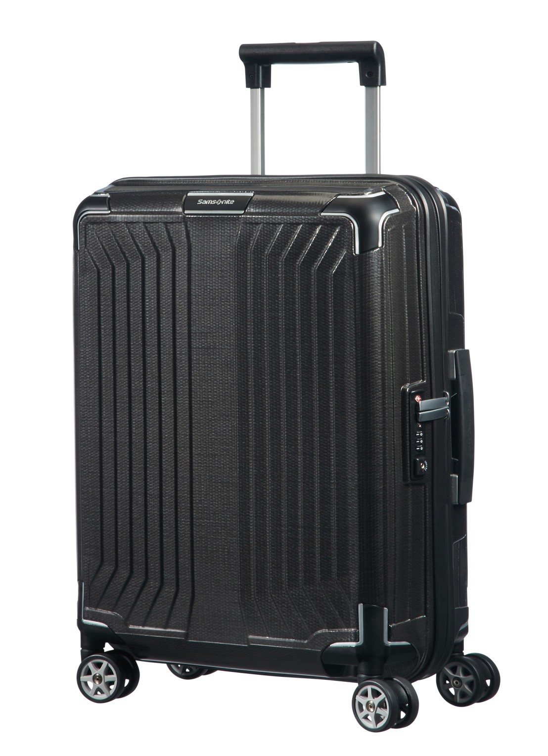 Samsonite Lite-Box spinner 55 cm - detail zwart