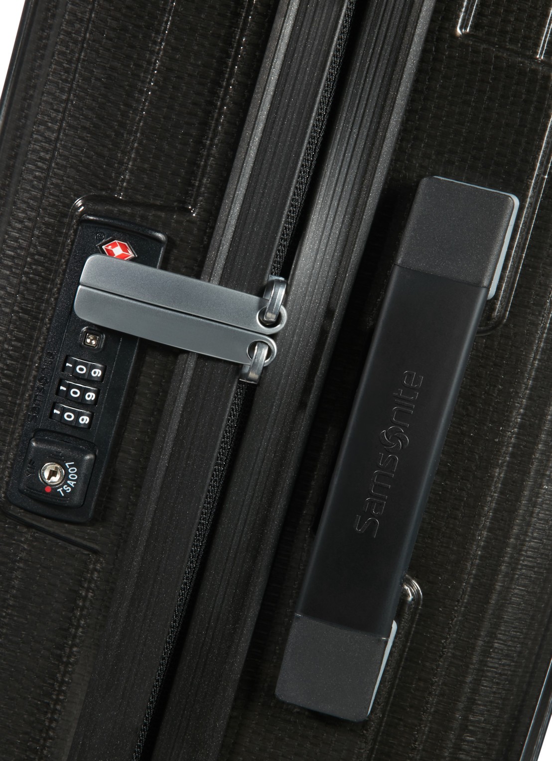 Samsonite Lite-Box spinner 55 cm - detail 4 zwart