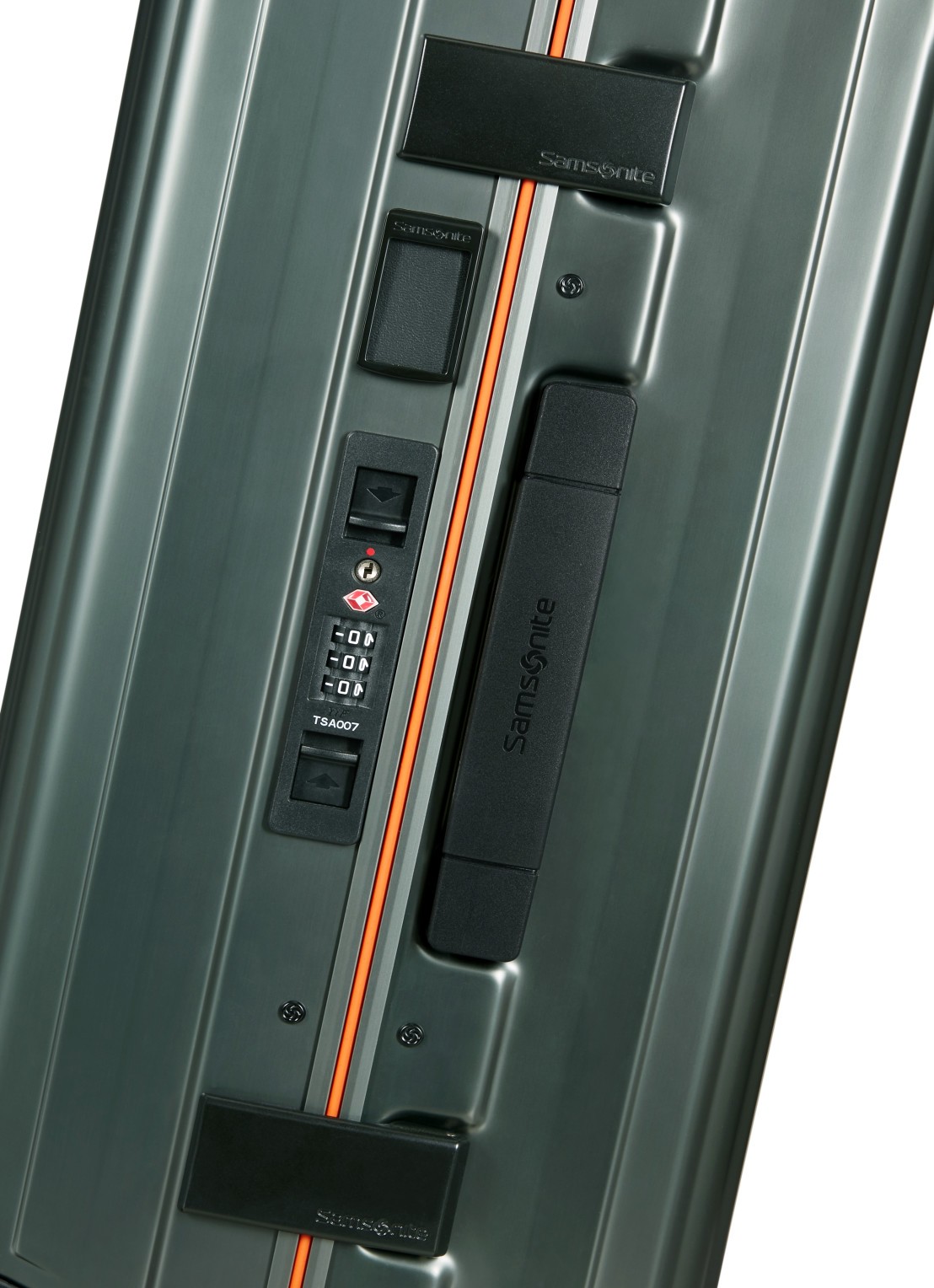 Samsonite Lite-Box spinner 55 cm - detail 3 olijfgroen