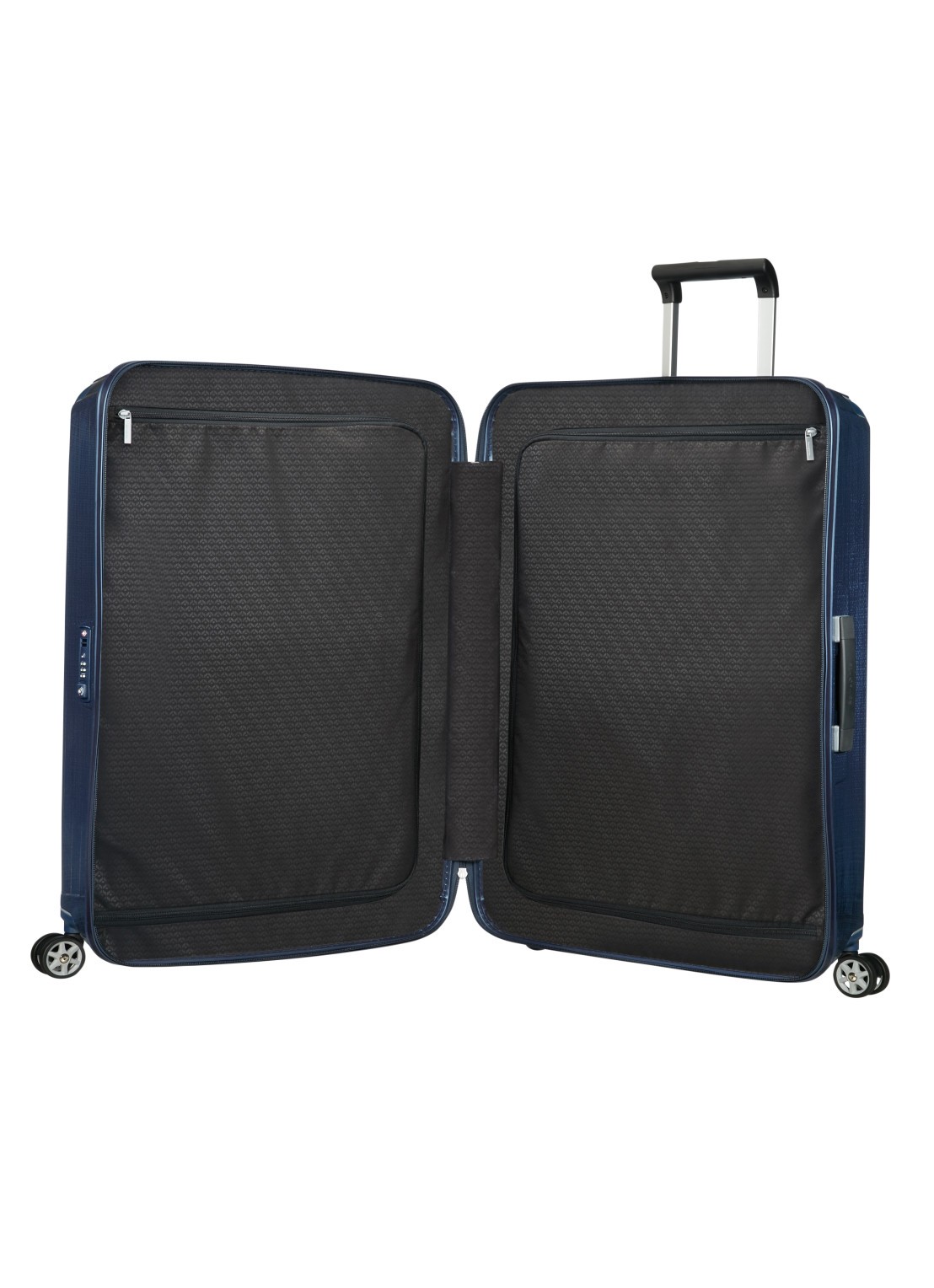 Samsonite Lite-Box spinner 75 cm - voorkant 6 donkerblauw
