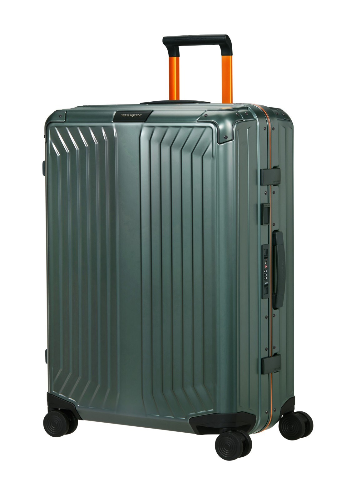 Samsonite Lite-Box spinner 76 cm - voorkant 2 petrolgroen
