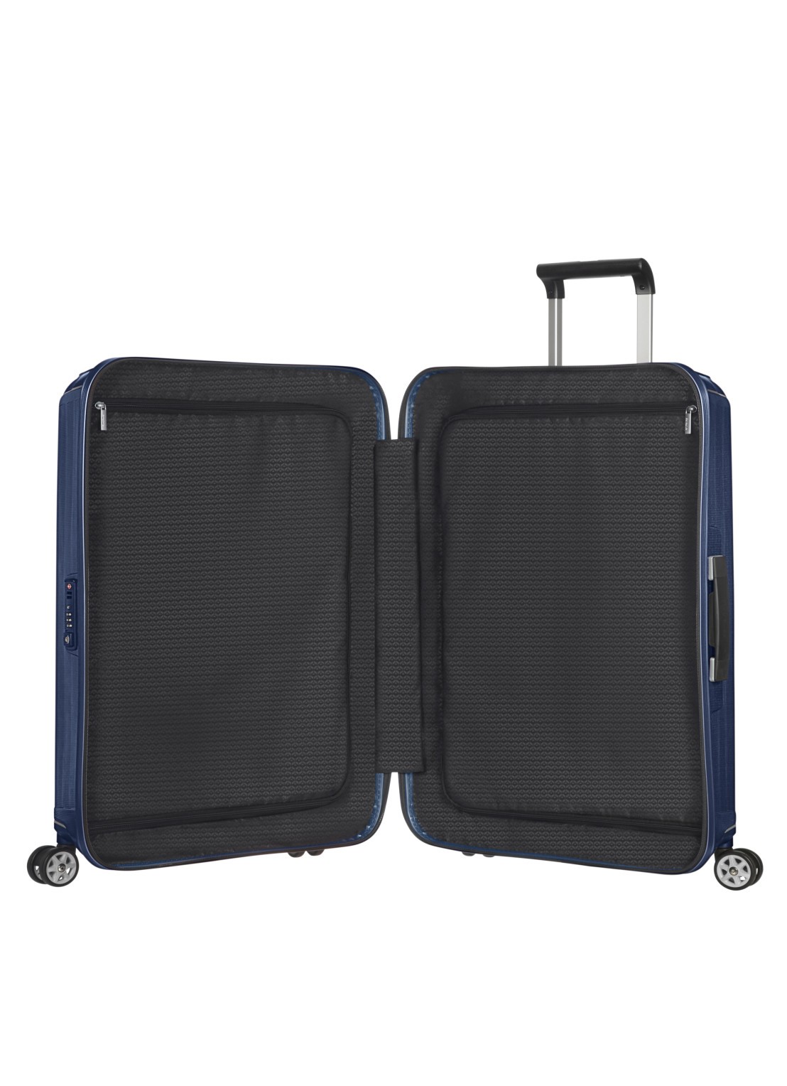 Samsonite Lite-Box spinner 81 cm - detail donkerblauw