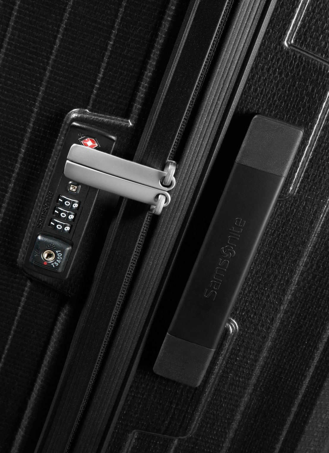 Samsonite Lite-Box spinner 81 cm - detail 7 zwart