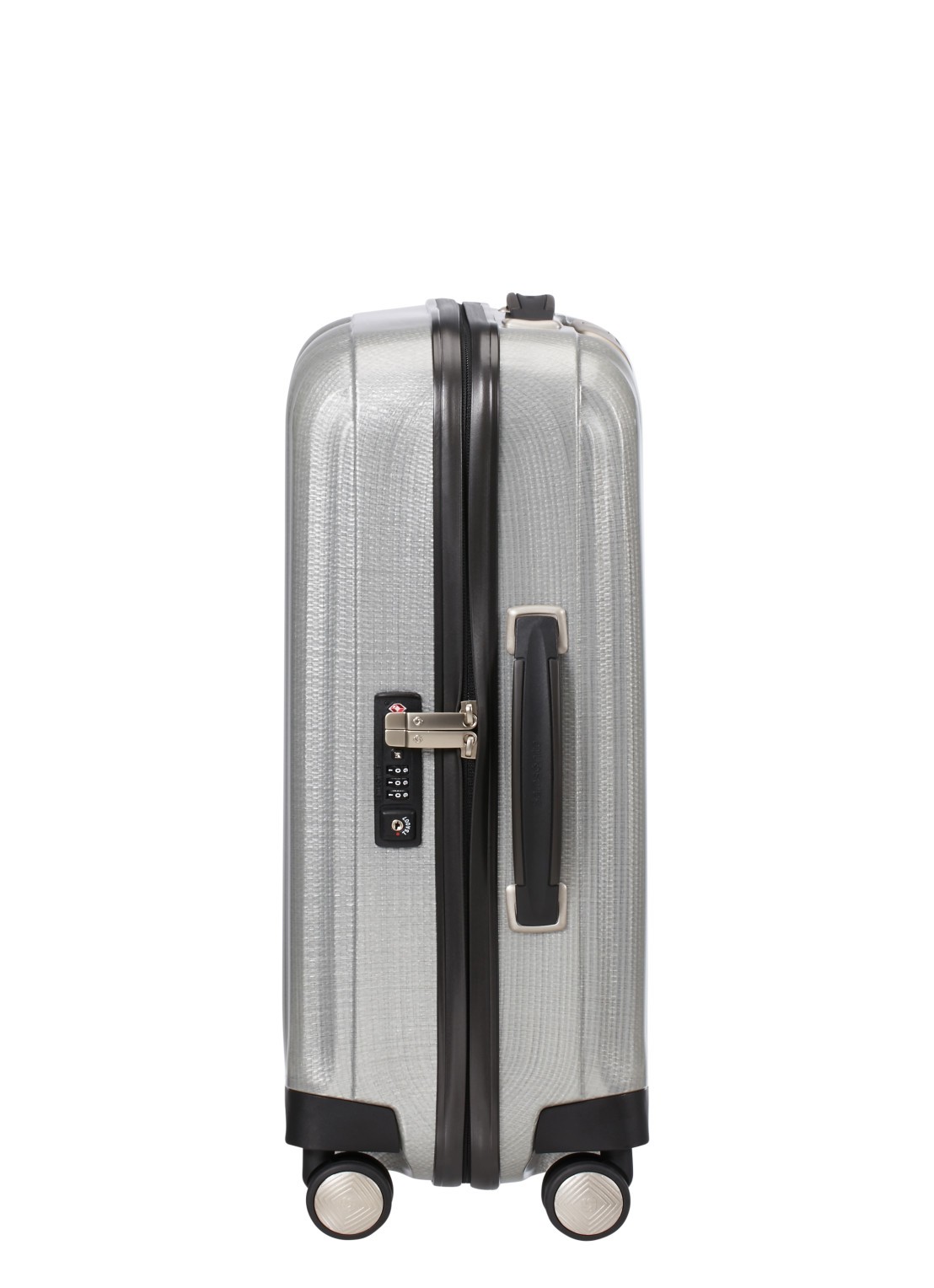 Samsonite Lite-Cube spinner 55 cm - detail 4 zilver